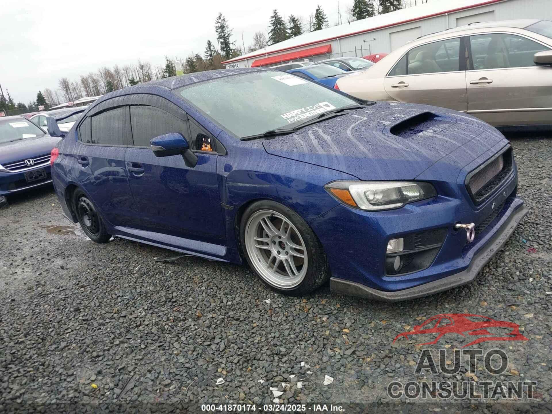 SUBARU WRX 2016 - JF1VA1L61G9805624