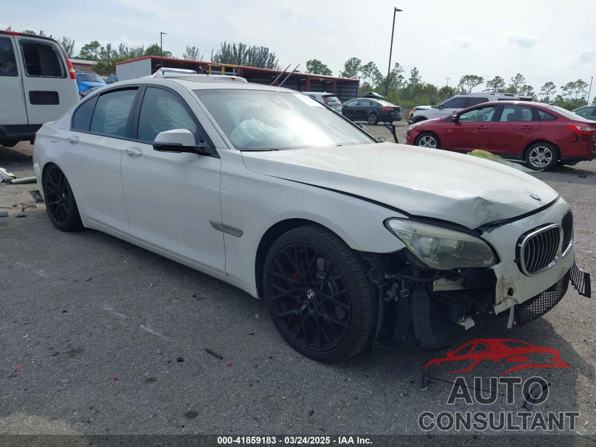 BMW 740I 2013 - WBAYA6C52DD143862