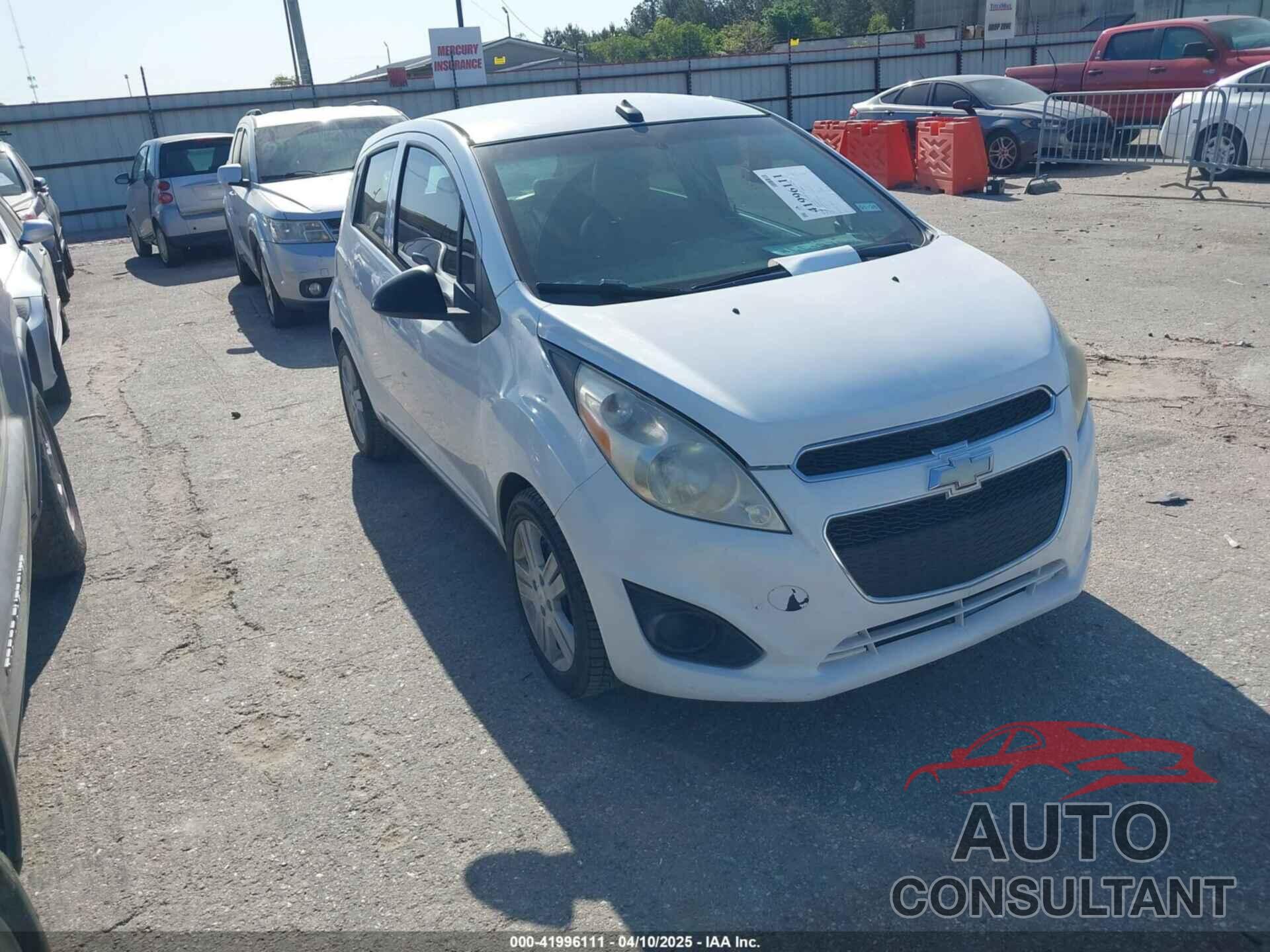 CHEVROLET SPARK 2014 - KL8CD6S99EC536525