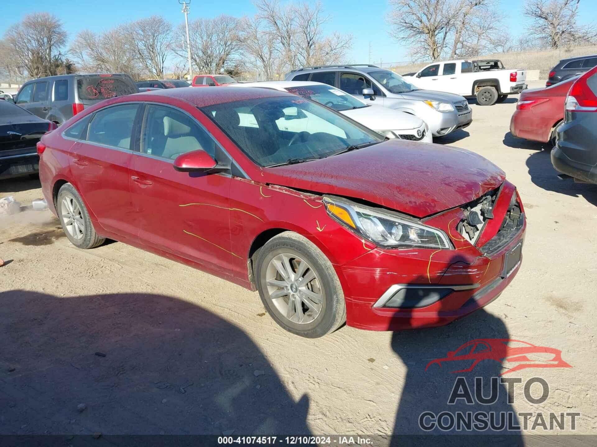 HYUNDAI SONATA 2016 - 5NPE24AF0GH339347