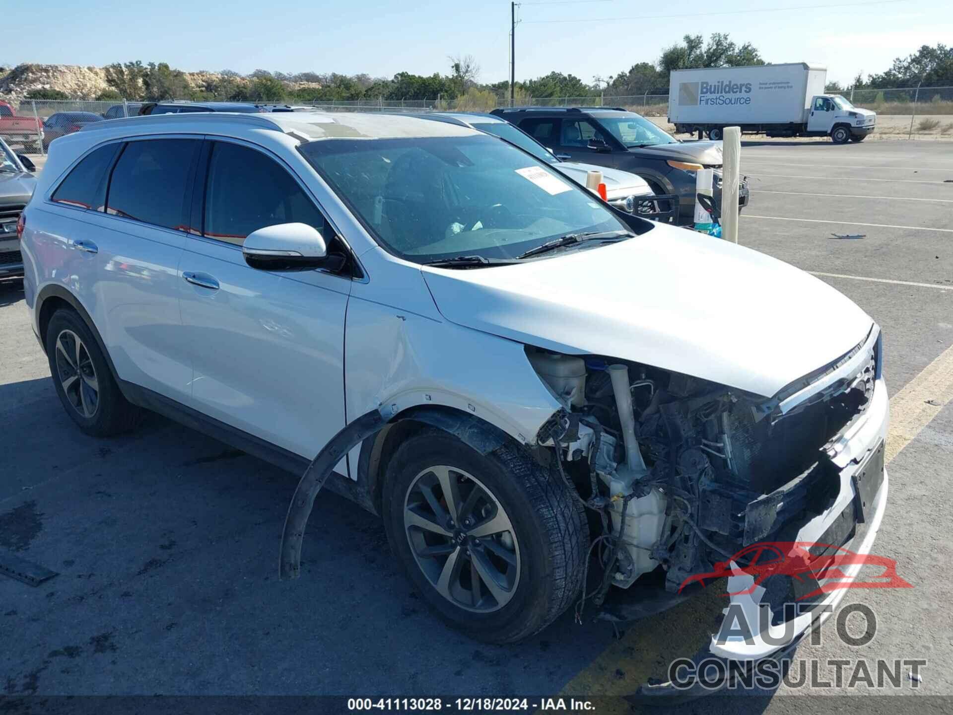 KIA SORENTO 2019 - 5XYPH4A50KG500567