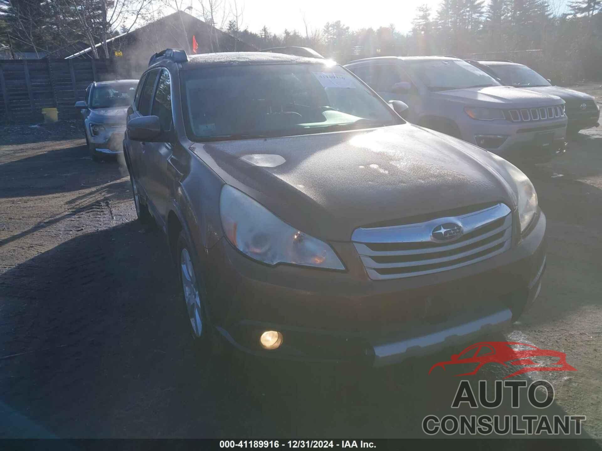 SUBARU OUTBACK 2011 - 4S4BRCLC6B3424186