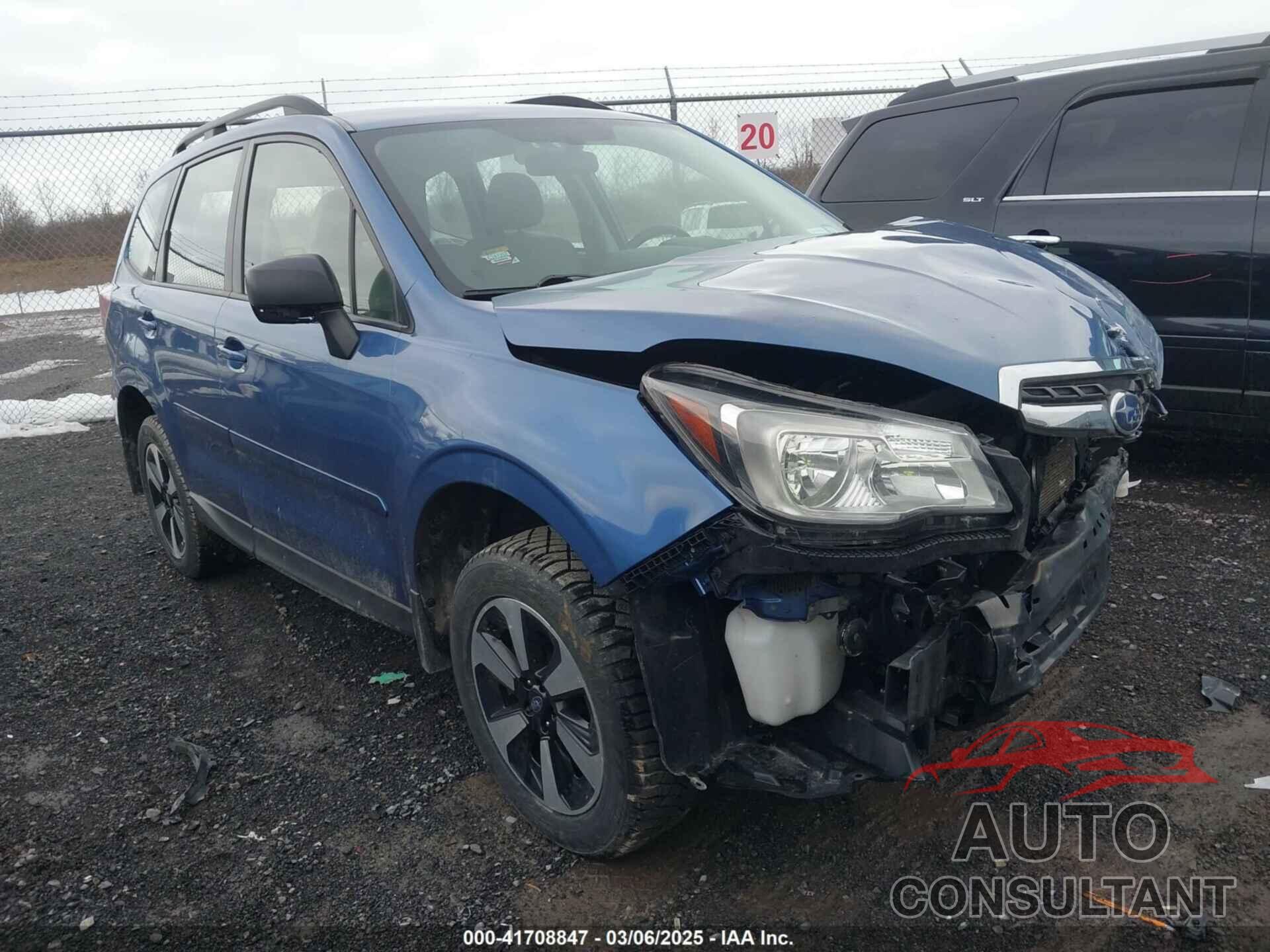 SUBARU FORESTER 2018 - JF2SJABC5JH454672