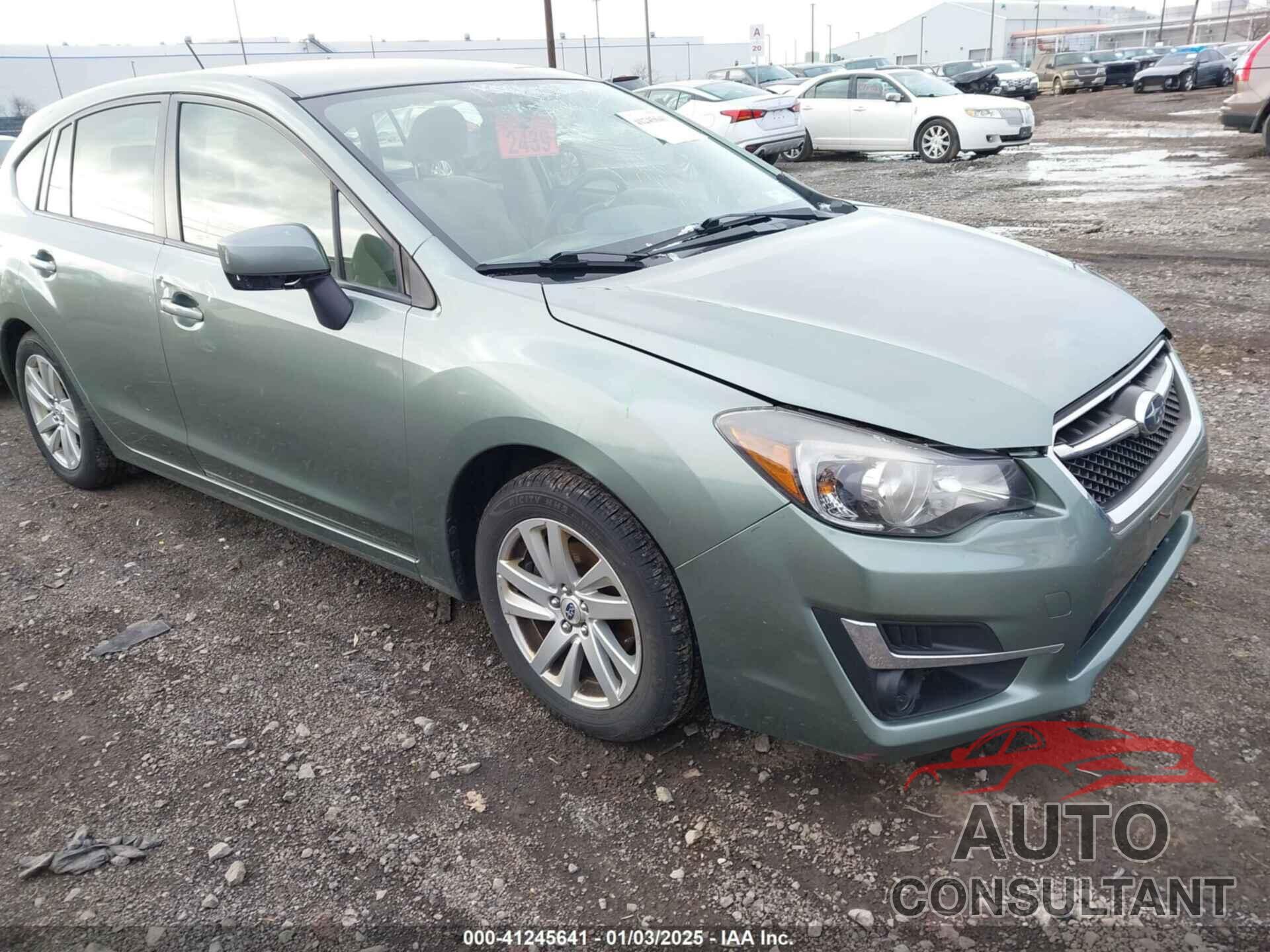 SUBARU IMPREZA 2016 - JF1GPAB64GH213990