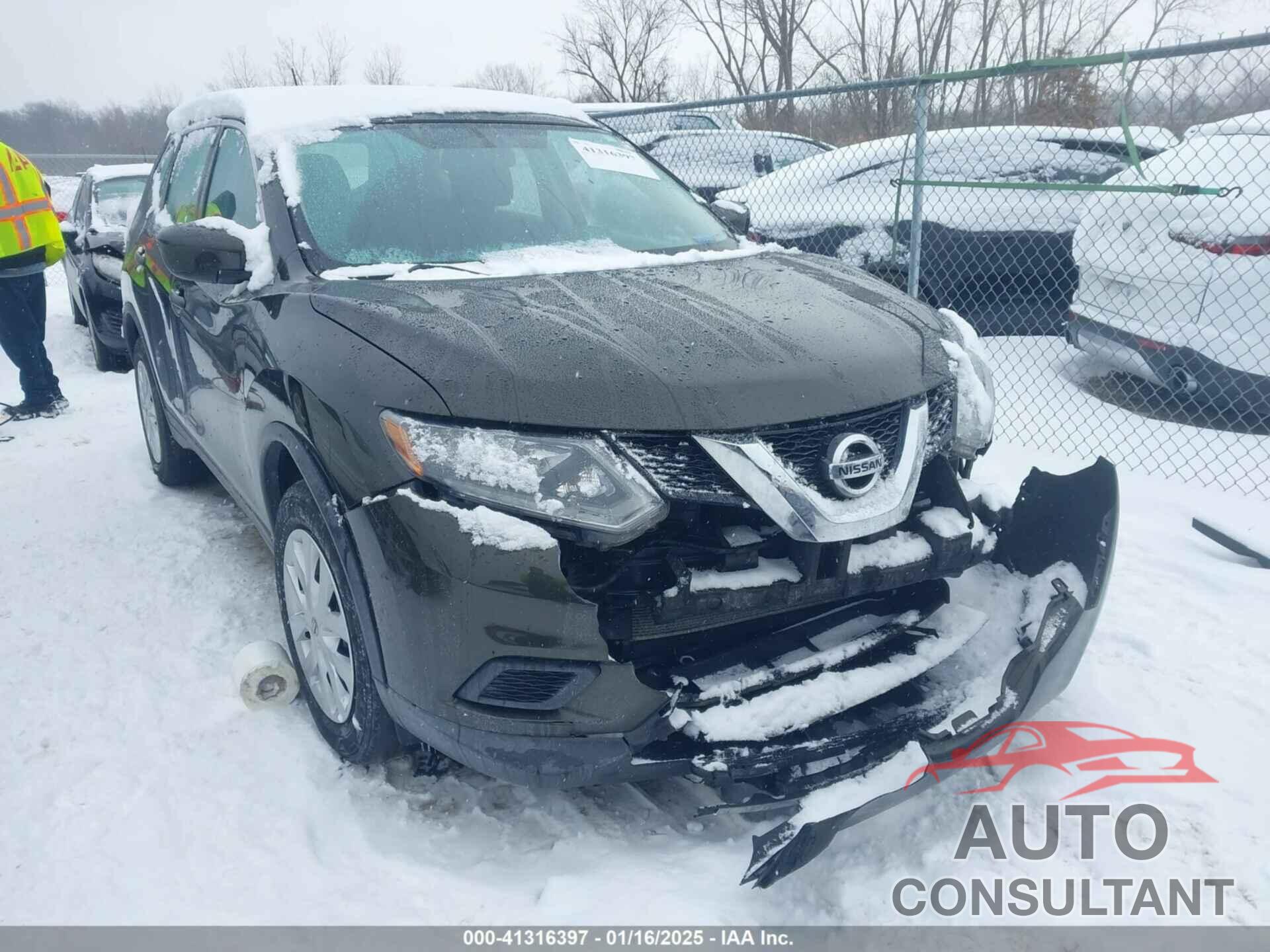 NISSAN ROGUE 2016 - KNMAT2MV1GP704626