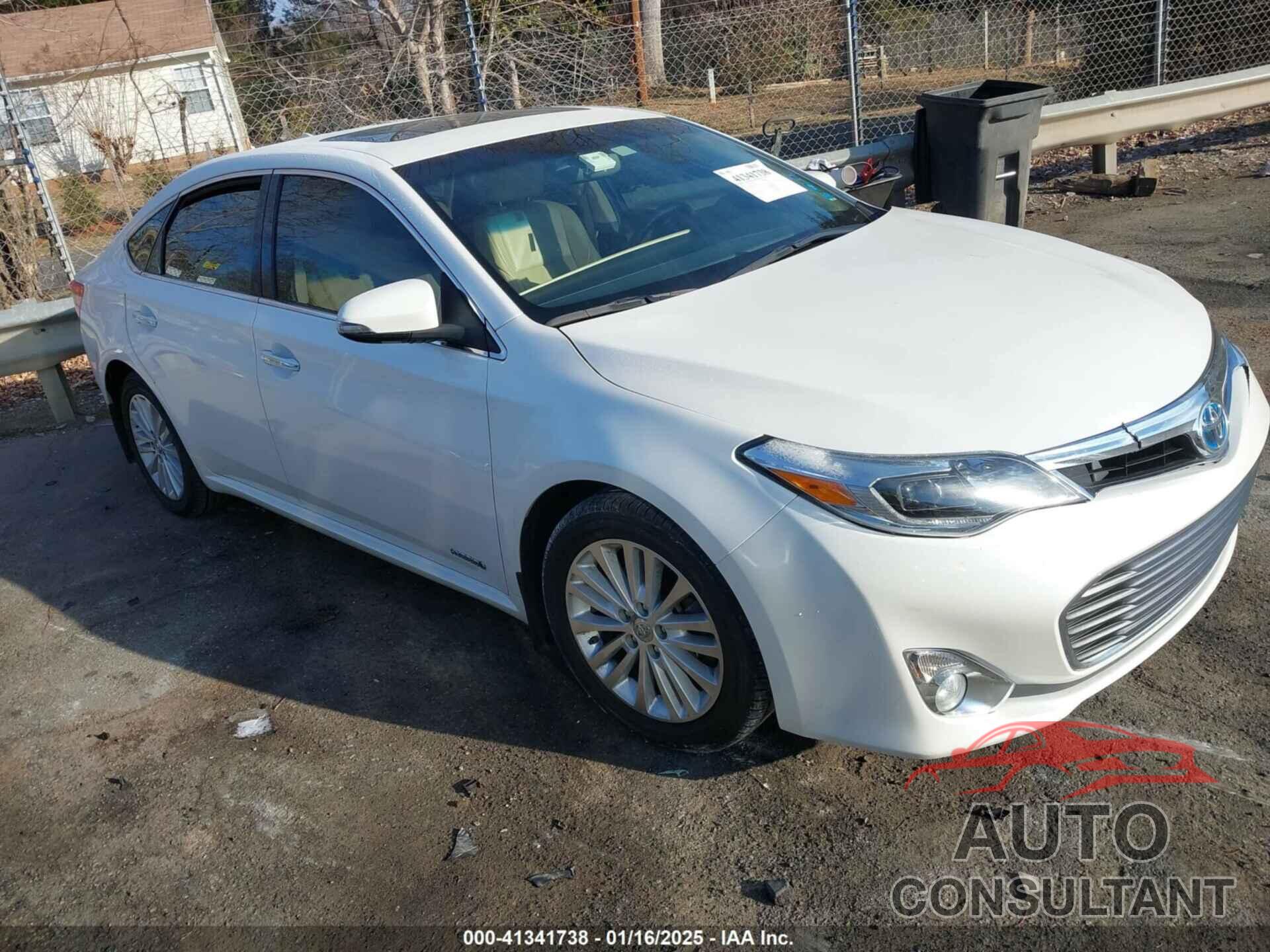 TOYOTA AVALON HYBRID 2014 - 4T1BD1EB7EU035160