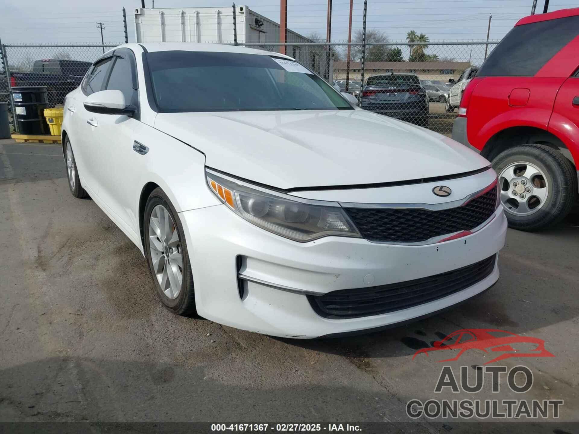 KIA OPTIMA 2016 - KNAGT4L32G5101151