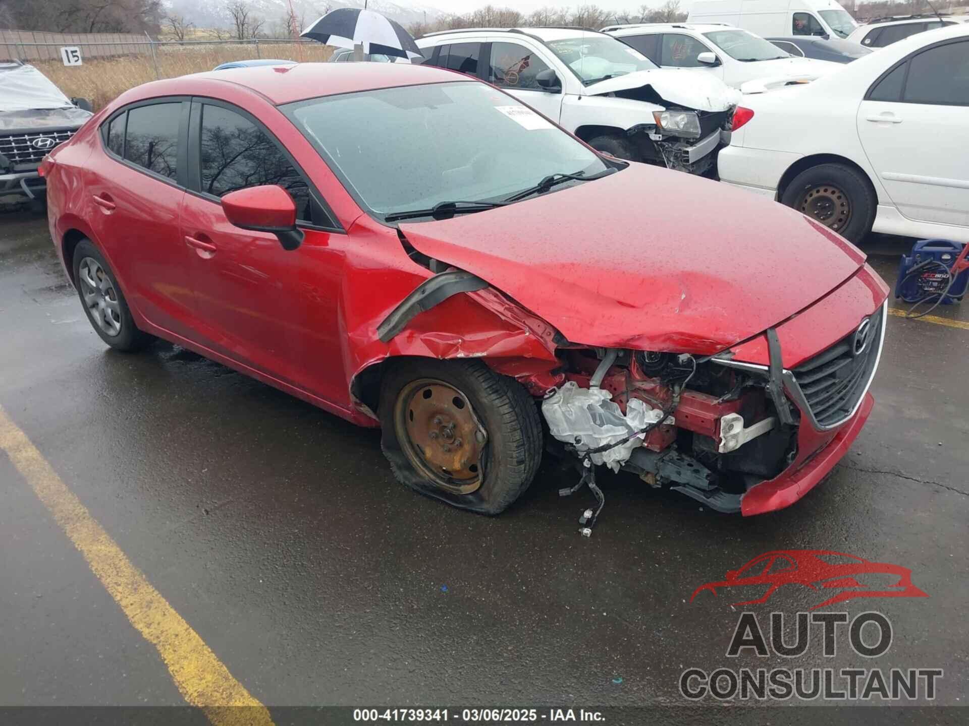 MAZDA MAZDA3 2016 - JM1BM1T78G1300157