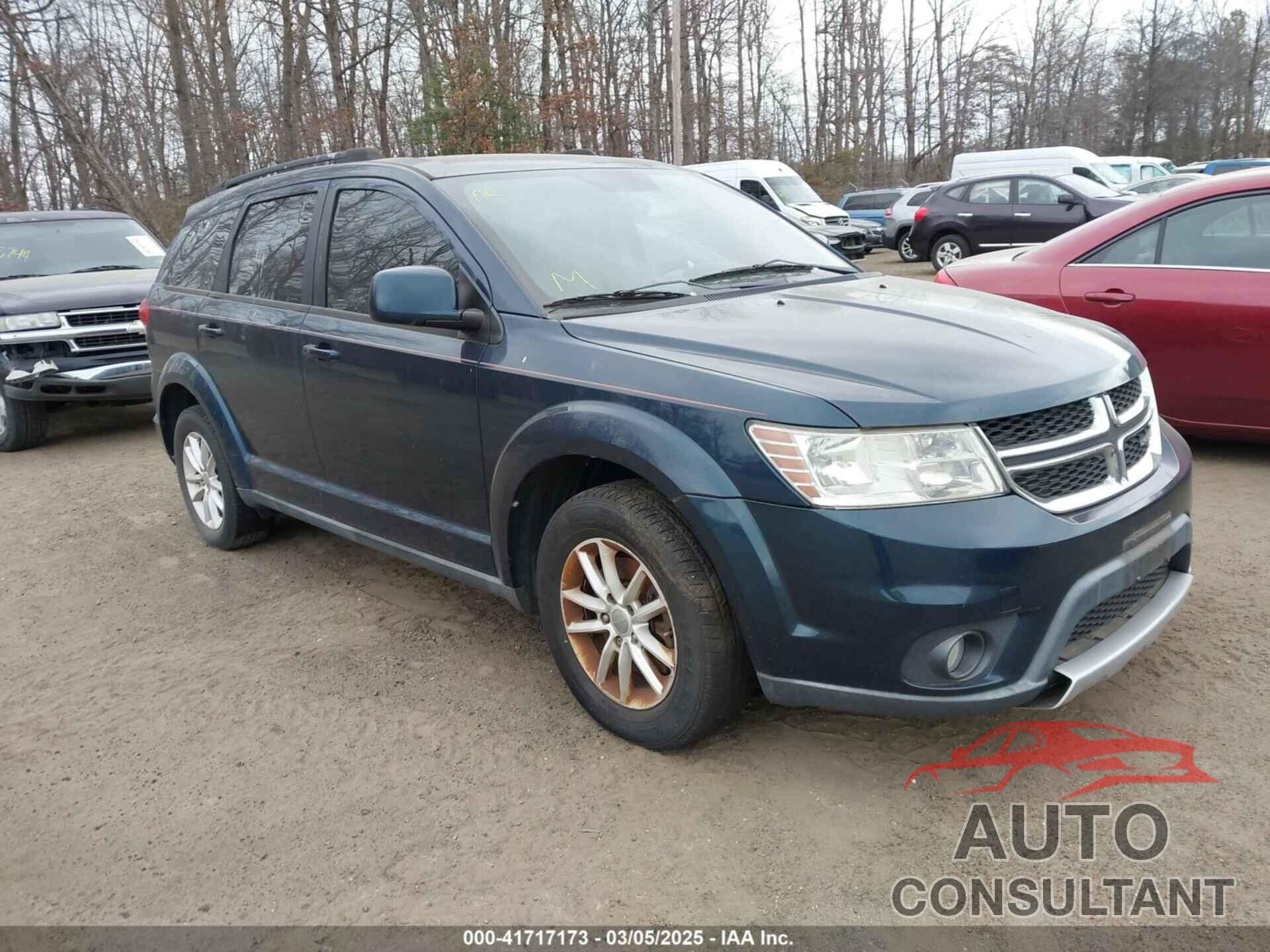 DODGE JOURNEY 2013 - 3C4PDDBG3DT507598