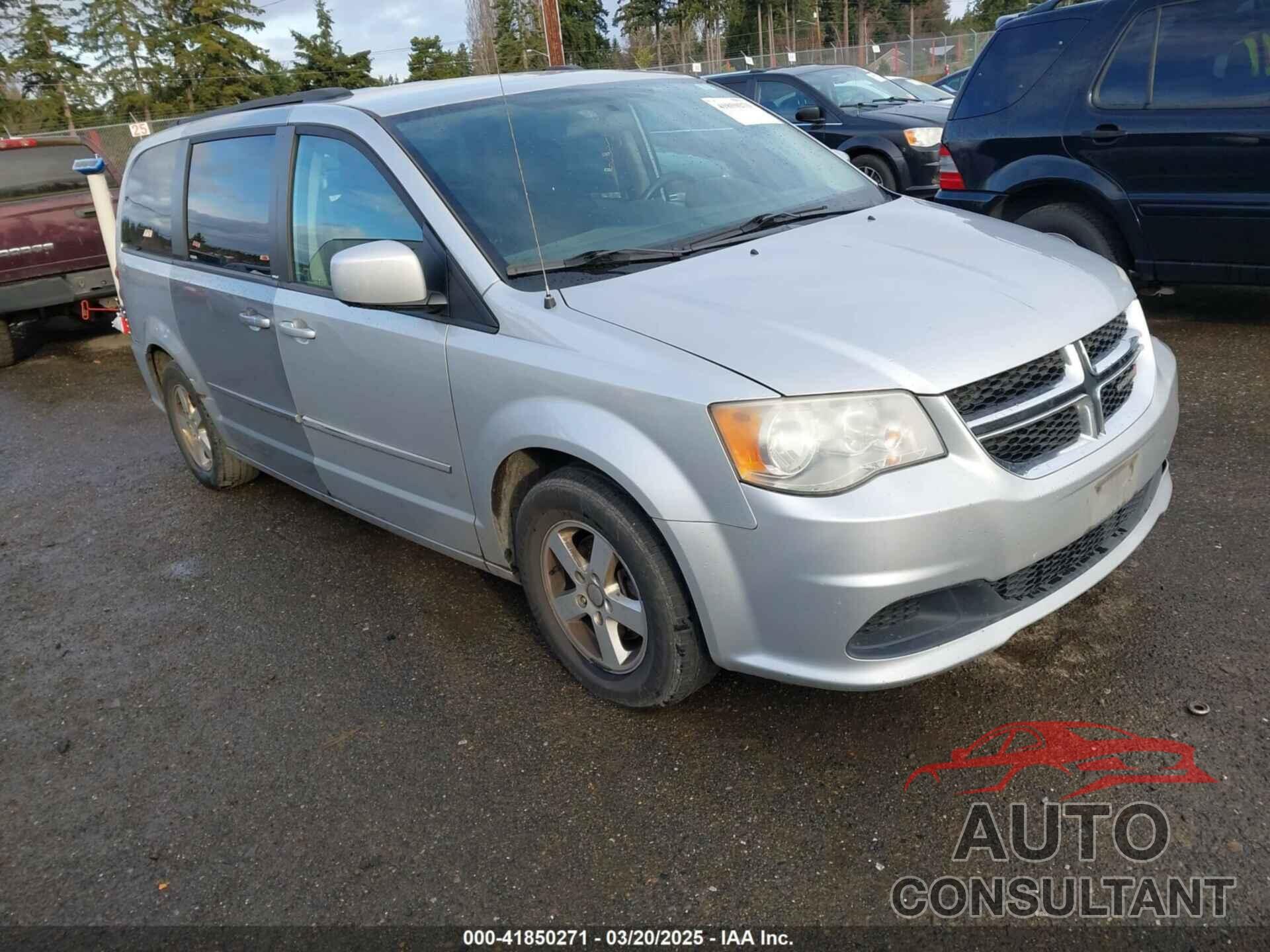 DODGE GRAND CARAVAN 2012 - 2C4RDGCGXCR279237