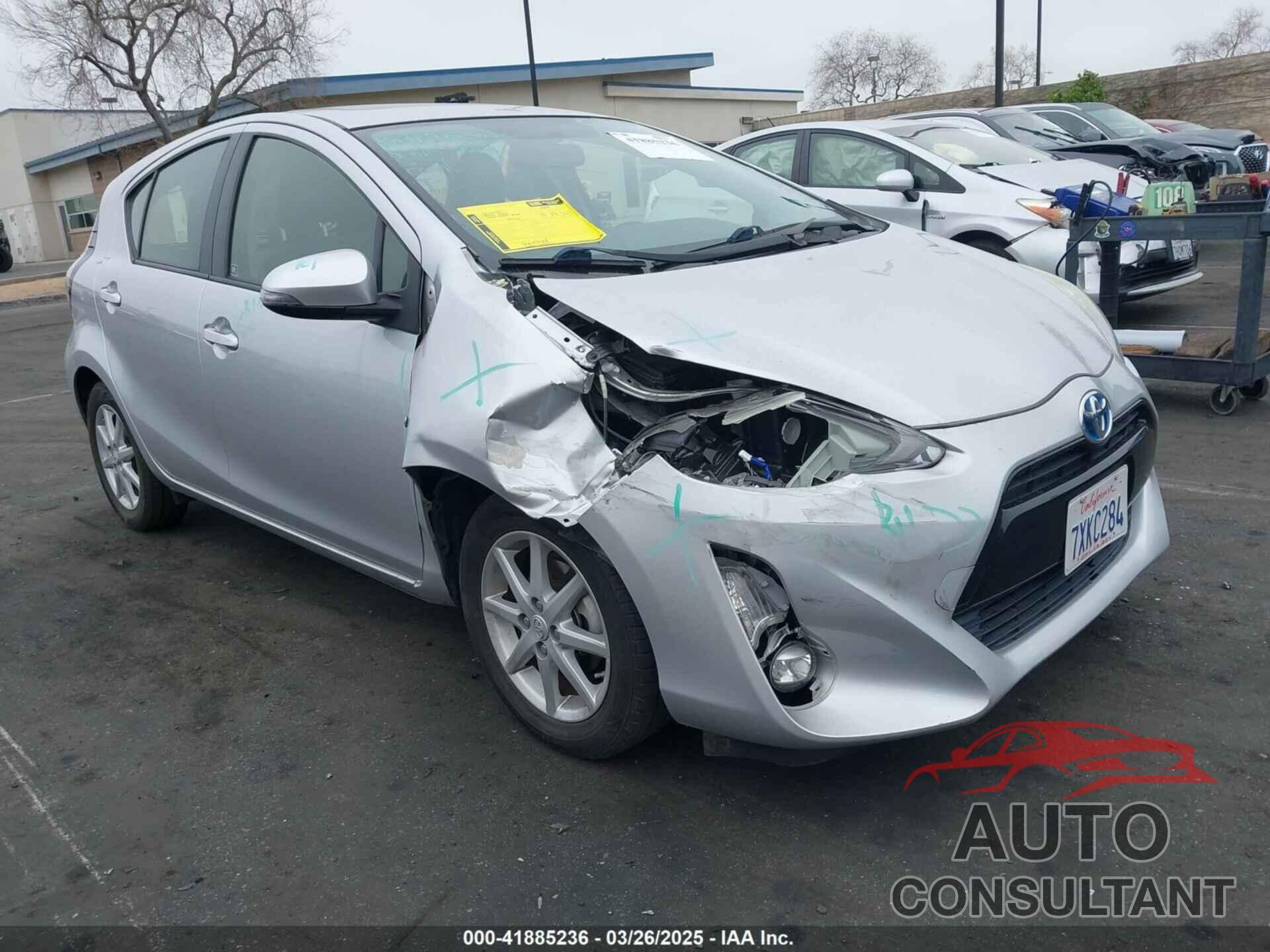 TOYOTA PRIUS C 2016 - JTDKDTB3XG1133052
