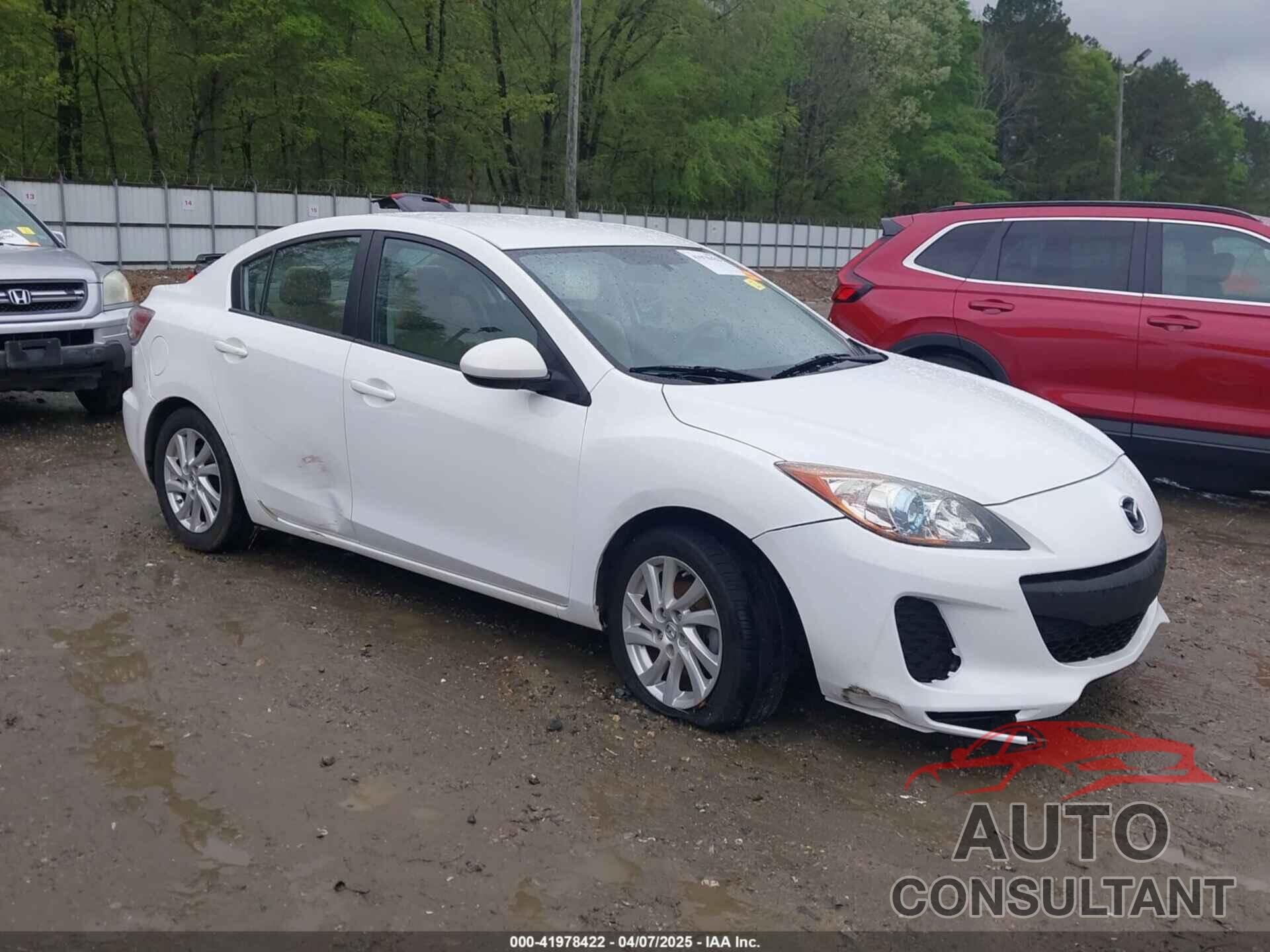 MAZDA MAZDA3 2012 - JM1BL1V72C1665668