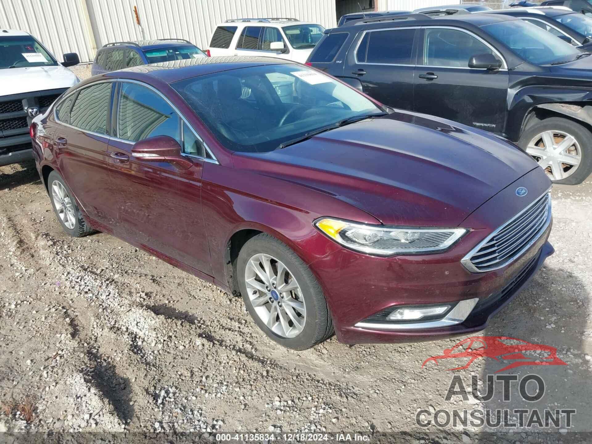 FORD FUSION 2017 - 3FA6P0HDXHR404471