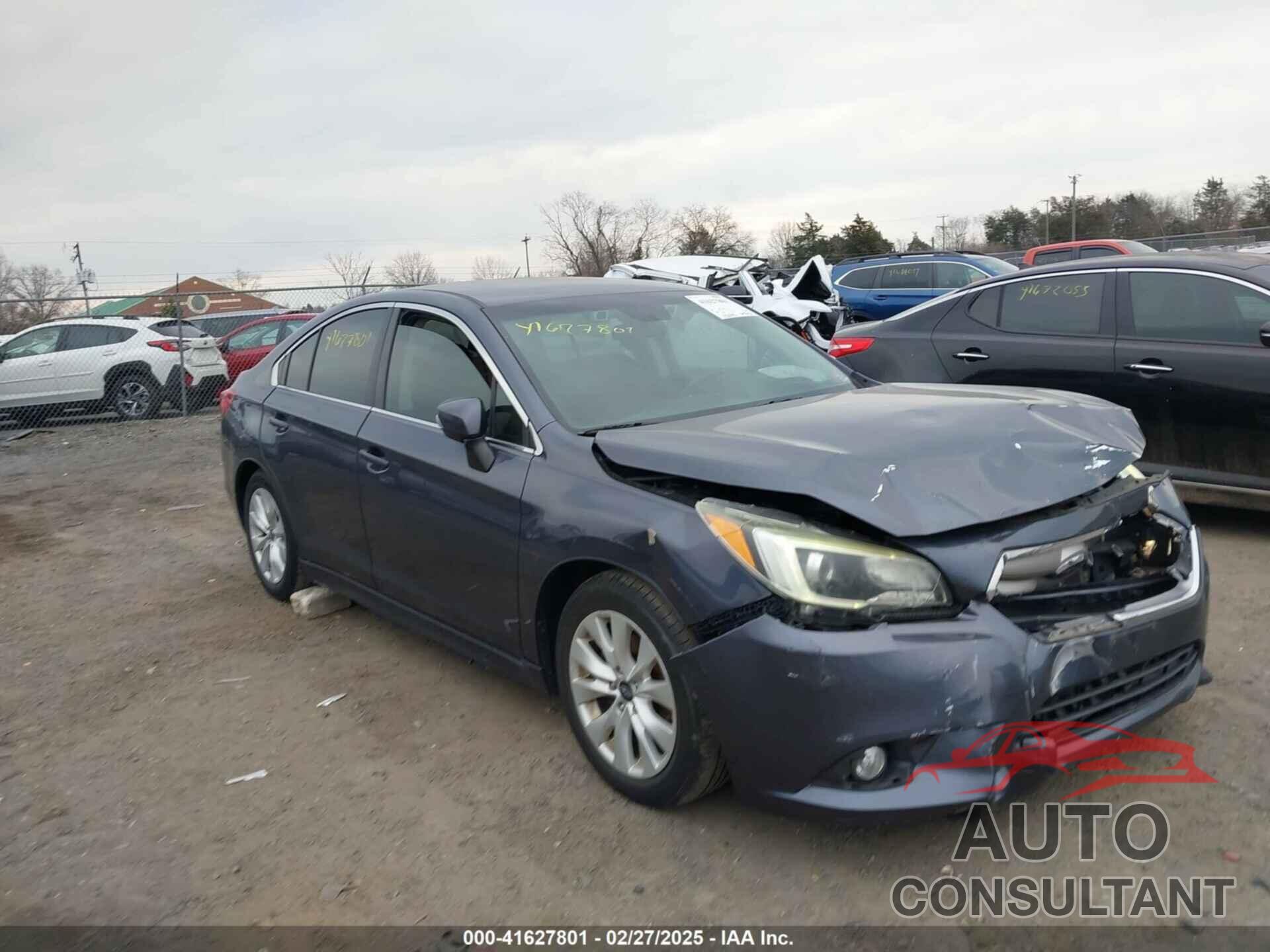 SUBARU LEGACY 2016 - 4S3BNAF69G3063473