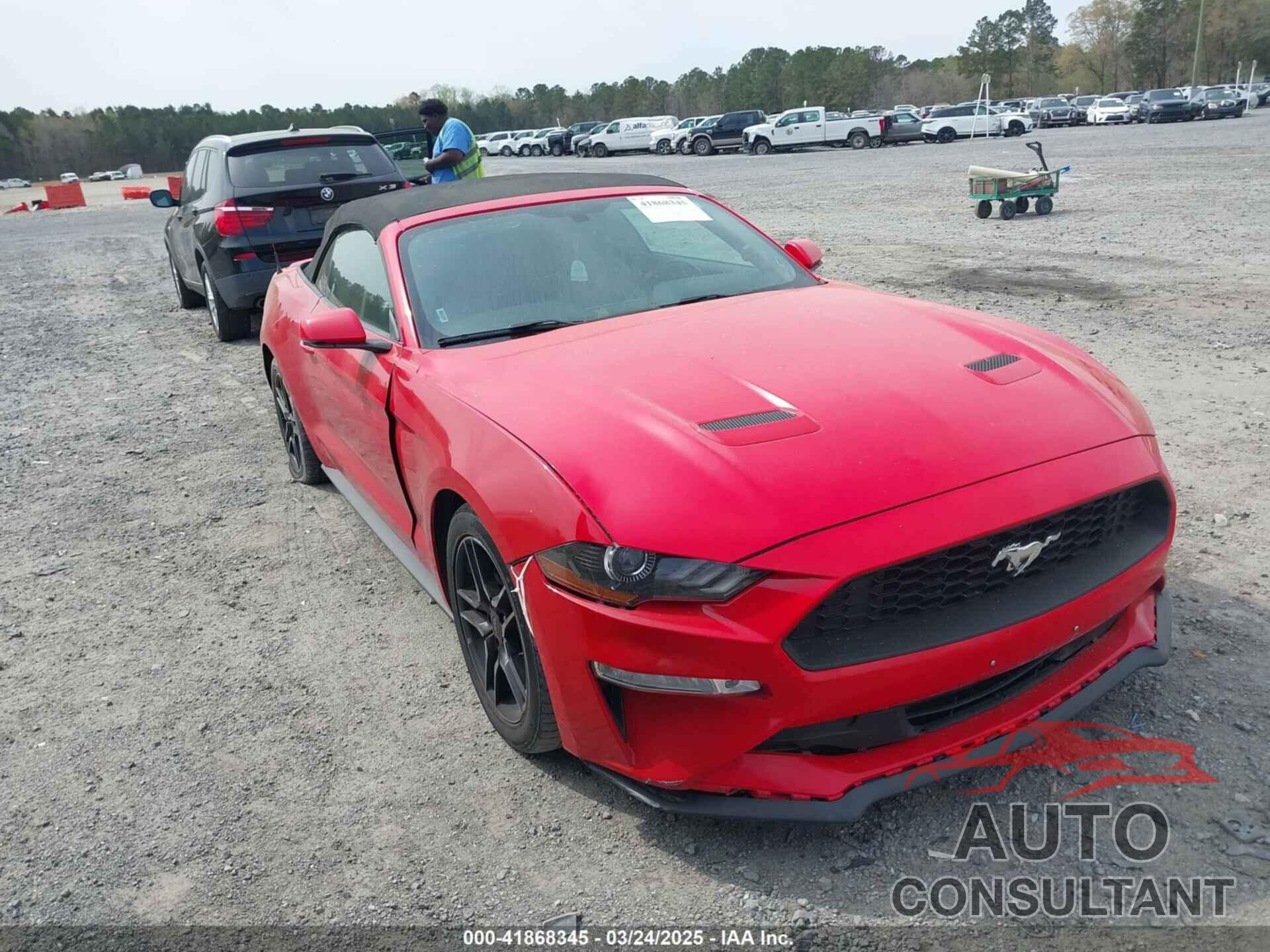 FORD MUSTANG 2018 - 1FATP8UH3J5110137