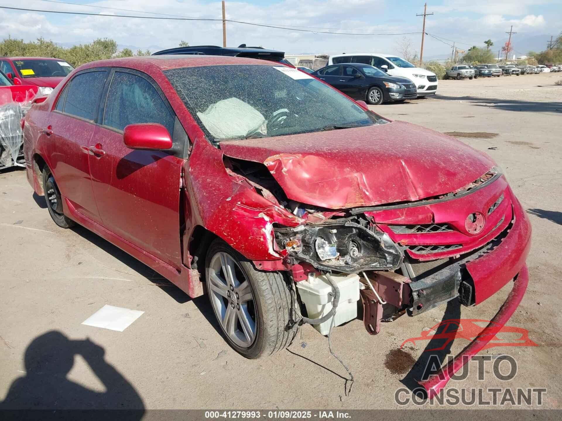 TOYOTA COROLLA 2013 - 5YFBU4EE0DP078413