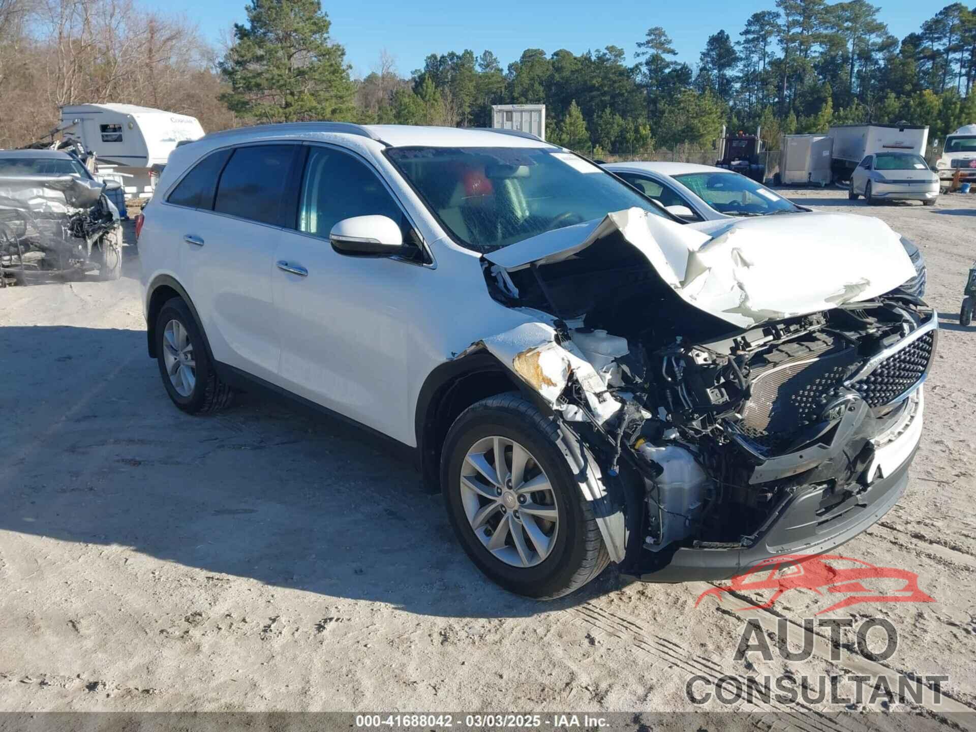 KIA SORENTO 2017 - 5XYPG4A33HG255838
