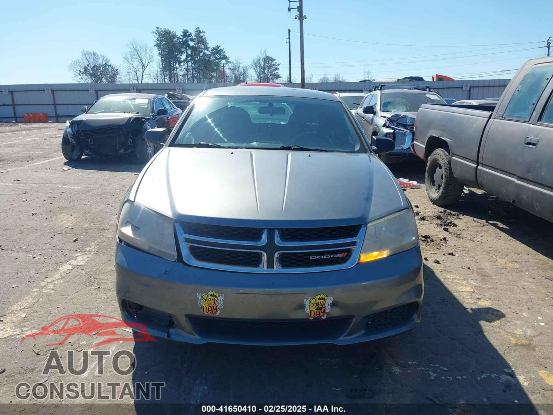 DODGE AVENGER 2013 - 1C3CDZAB2DN627219