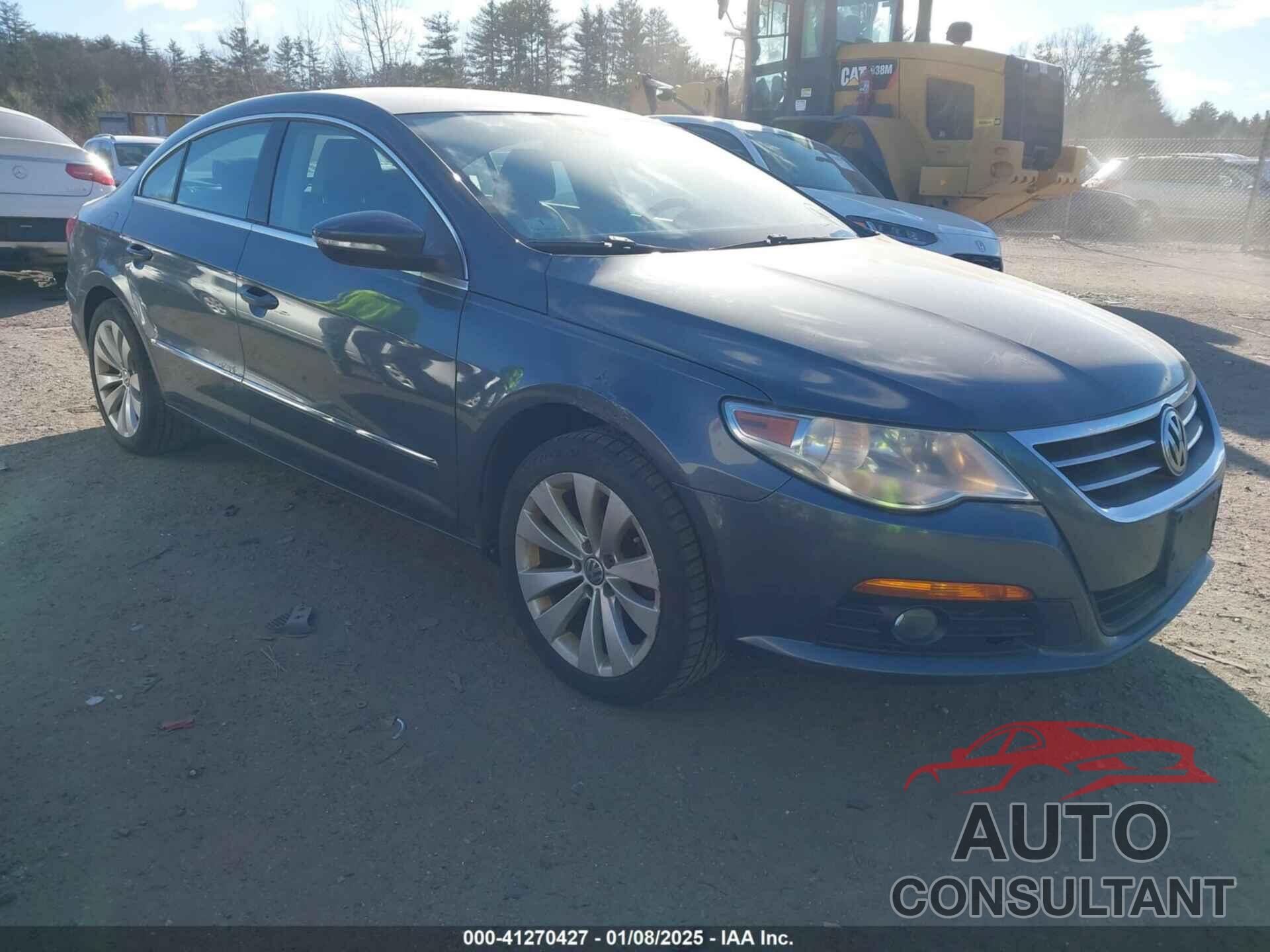 VOLKSWAGEN CC 2010 - WVWNL7AN6AE521941