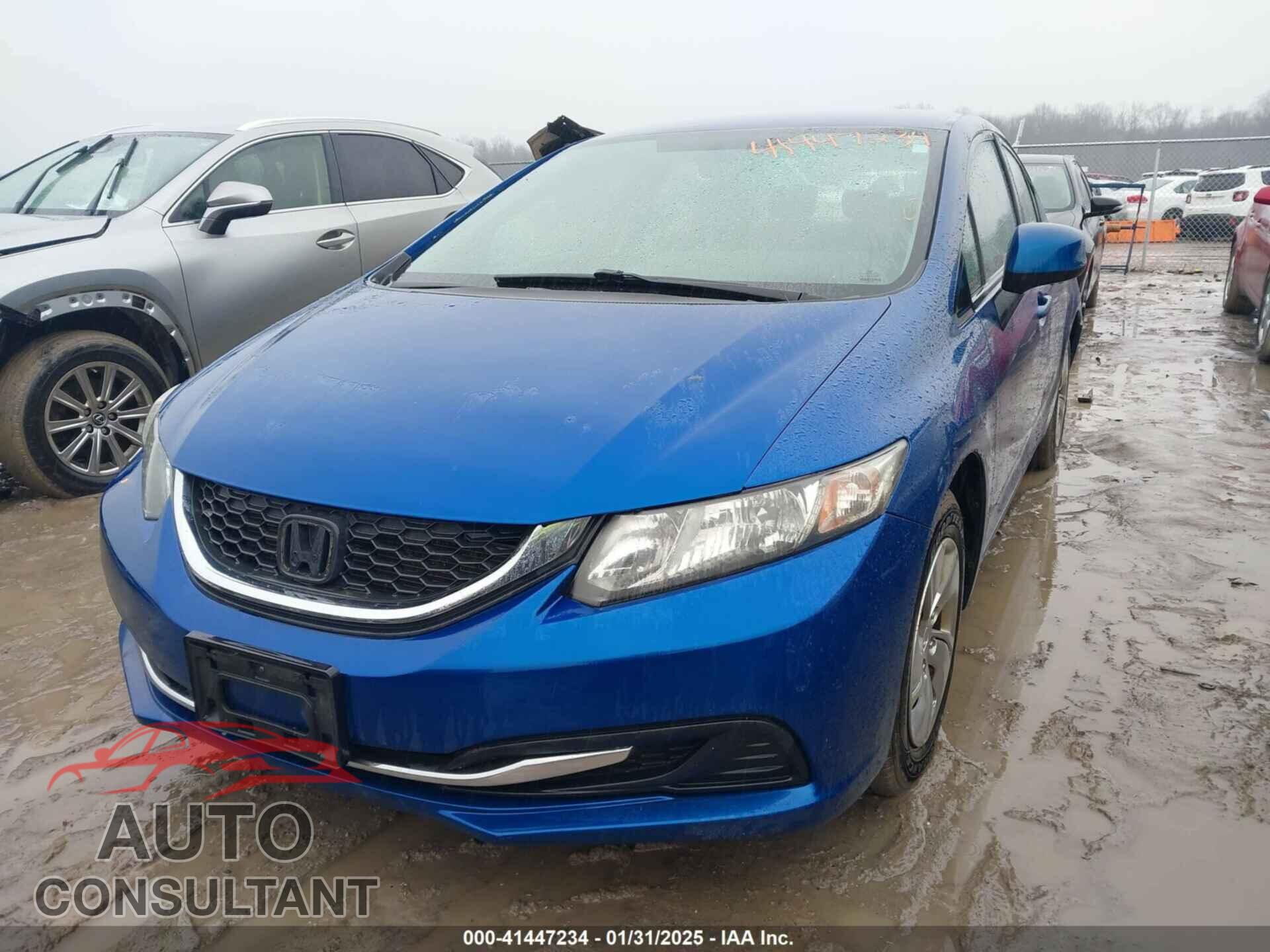 HONDA CIVIC 2013 - 19XFB2F50DE072686