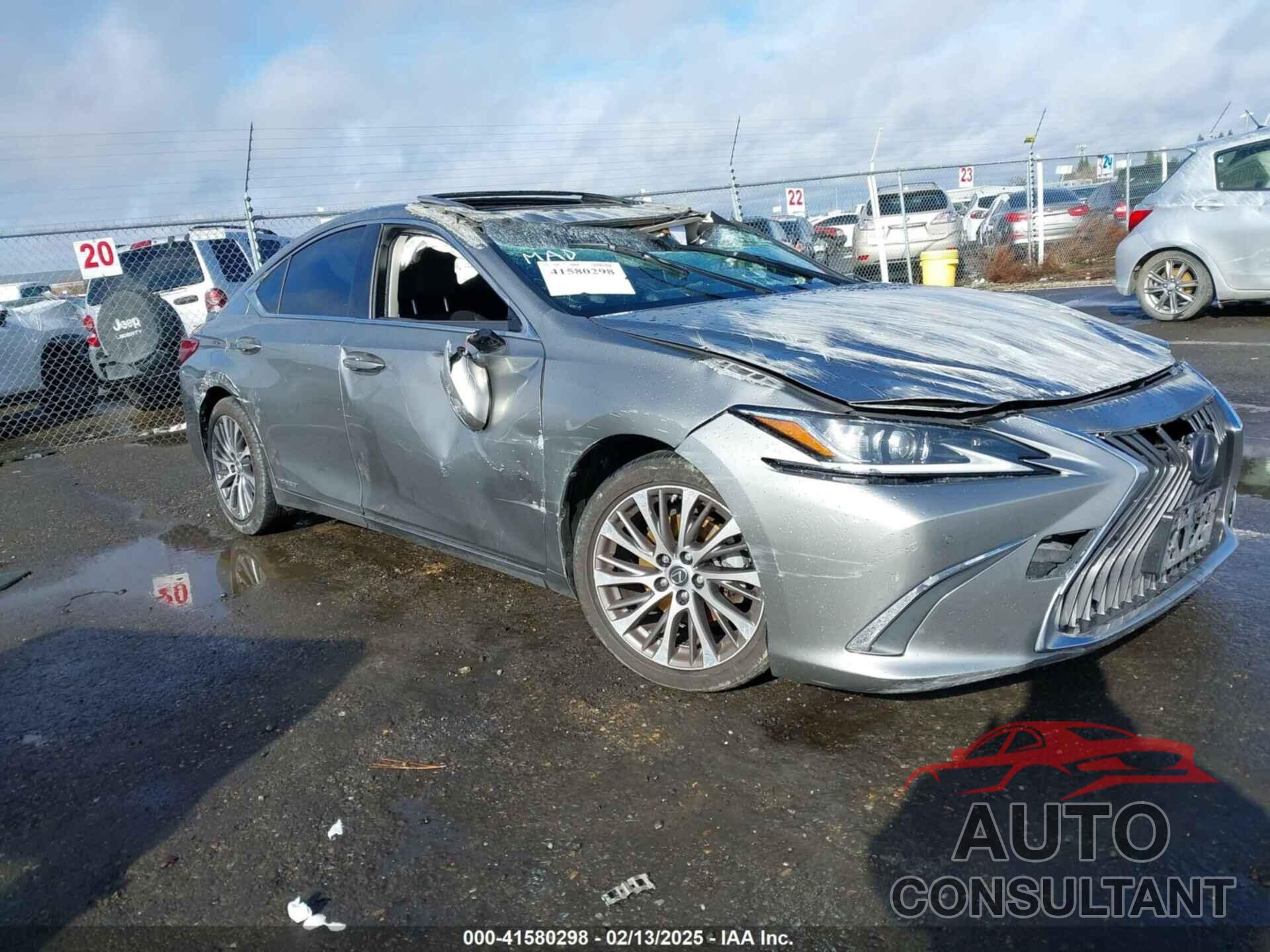 LEXUS ES 300H 2019 - JTHB21B19K2018324