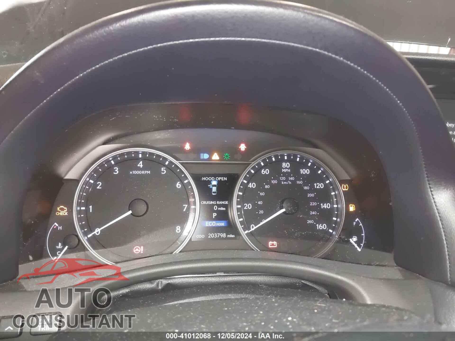 LEXUS GS 2013 - JTHCE1BL5D5003852