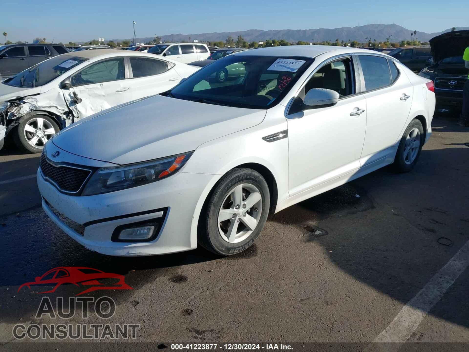 KIA OPTIMA 2014 - KNAGM4A75E5522006