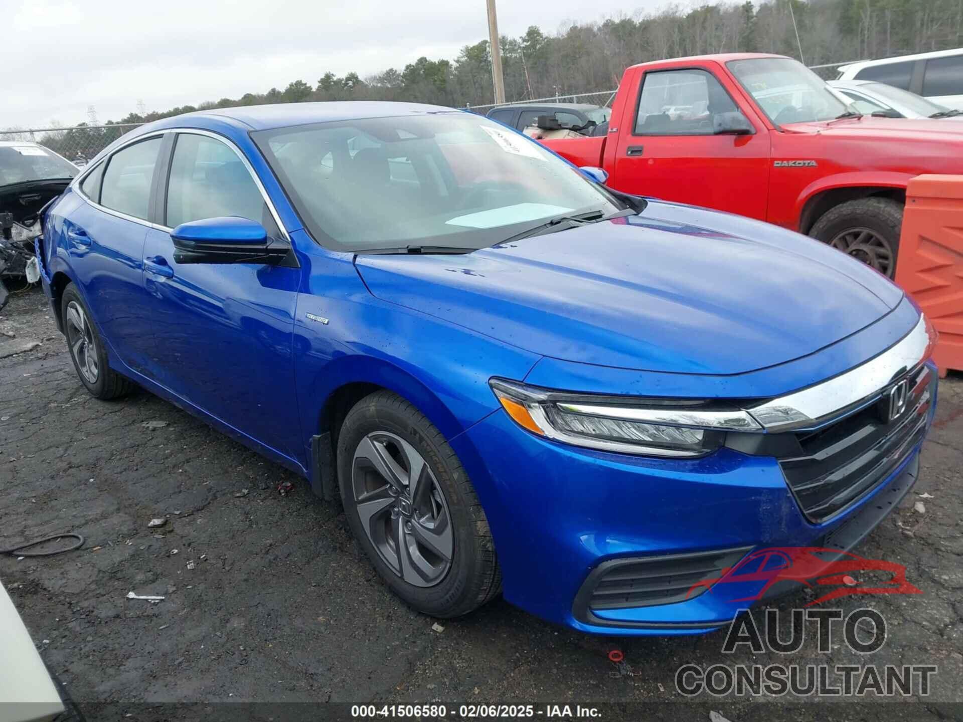 HONDA INSIGHT 2019 - 19XZE4F54KE025545