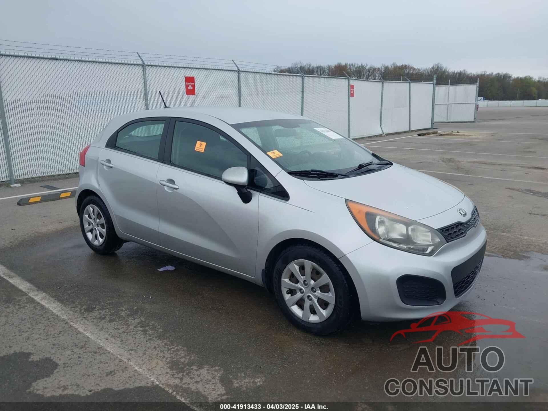 KIA RIO 2013 - KNADM5A30D6212294