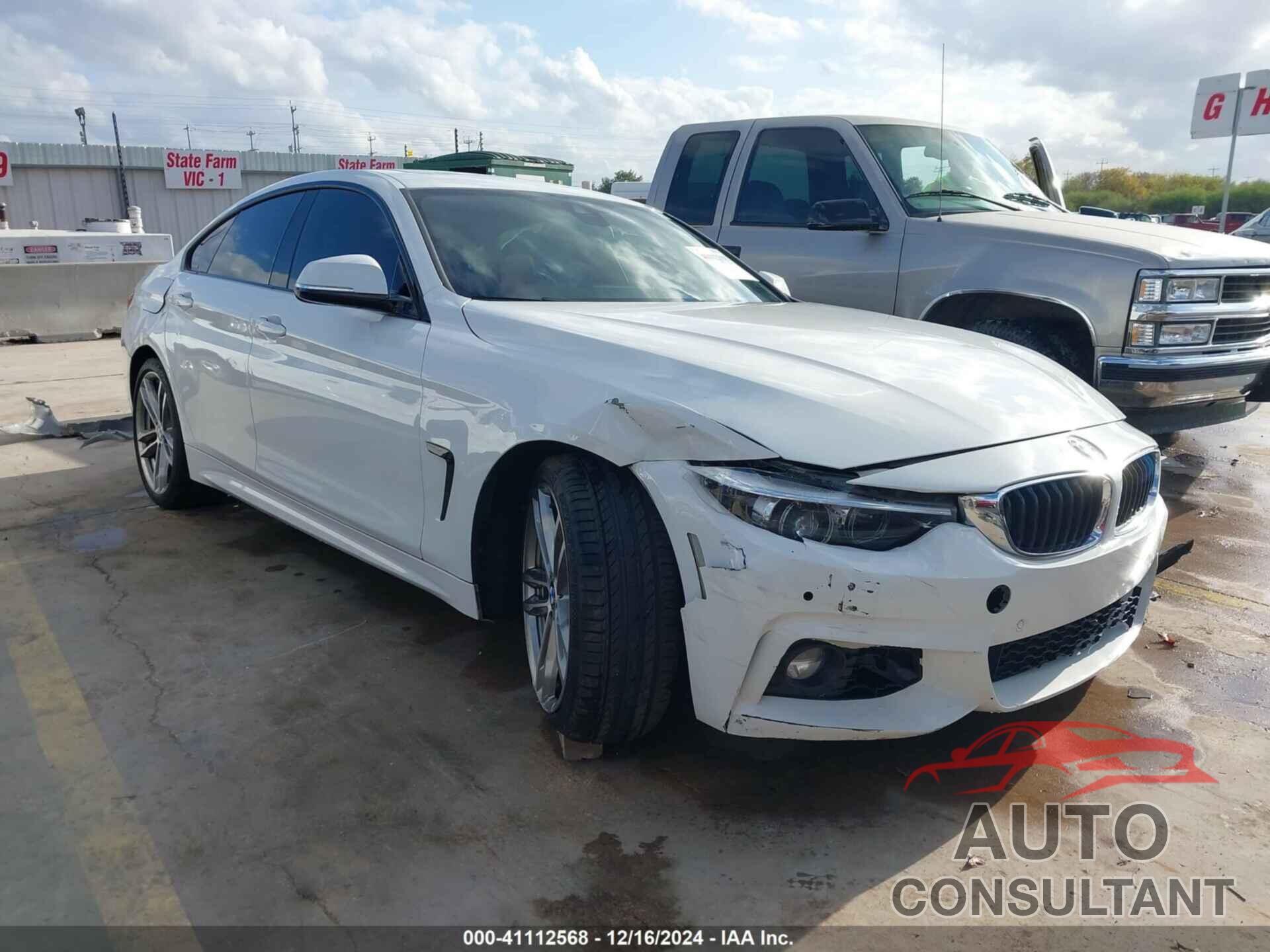 BMW 430I GRAN COUPE 2018 - WBA4J1C52JBG78959