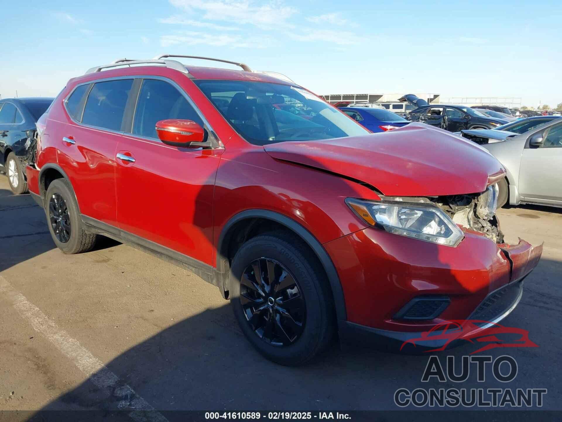 NISSAN ROGUE 2016 - KNMAT2MT9GP728977