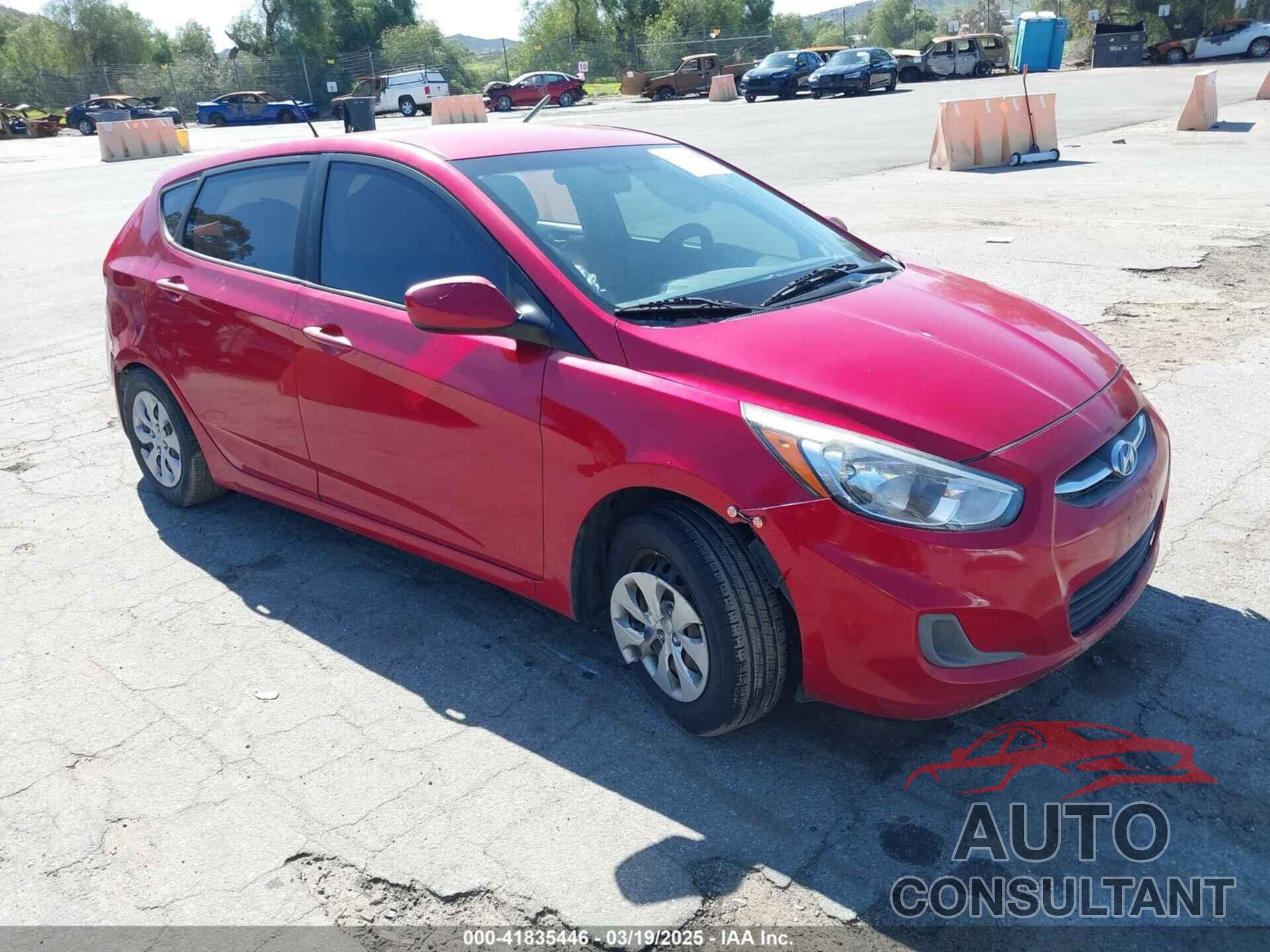 HYUNDAI ACCENT 2016 - KMHCT5AE6GU249686
