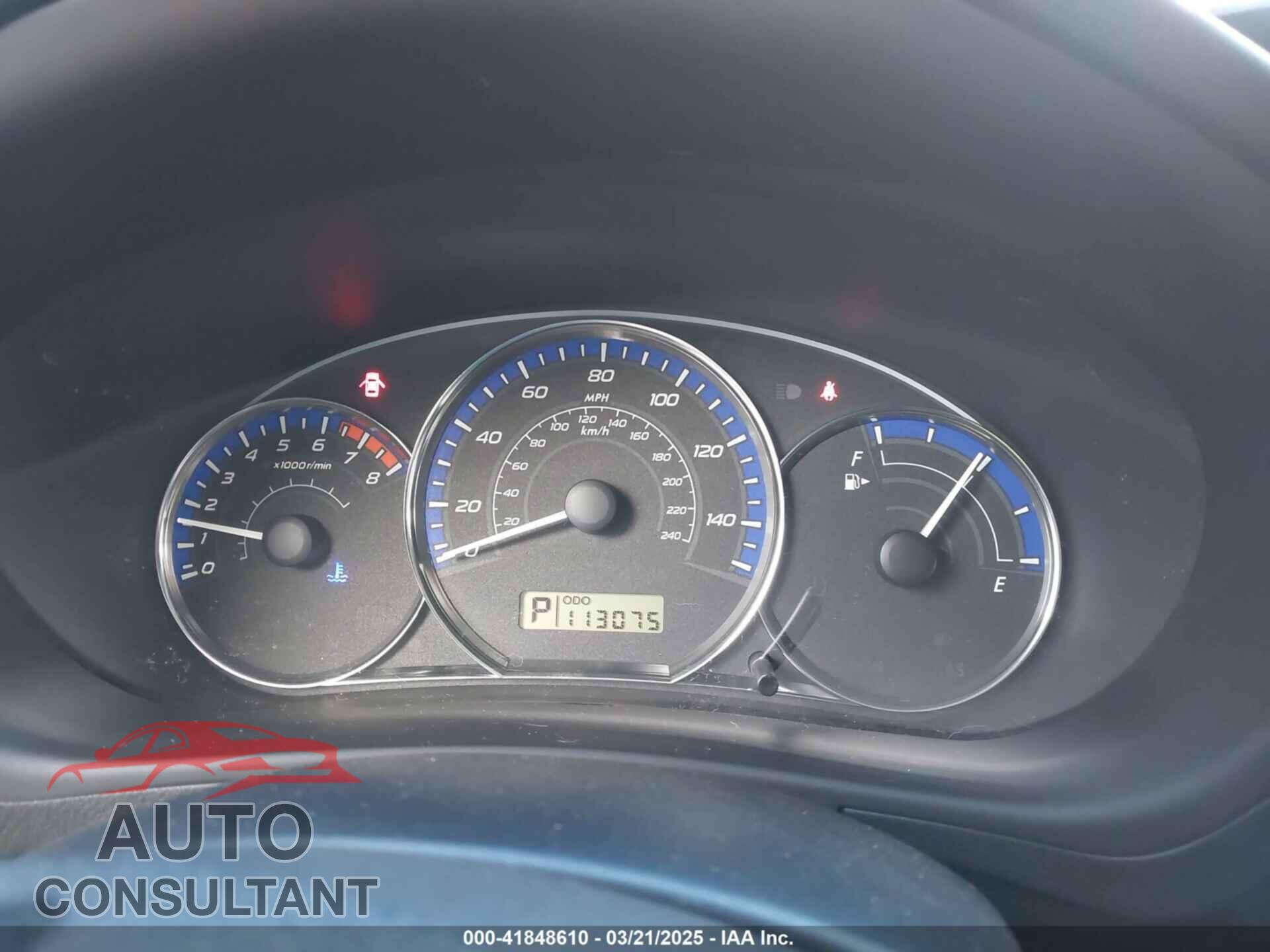SUBARU FORESTER 2013 - JF2SHABC4DH422005