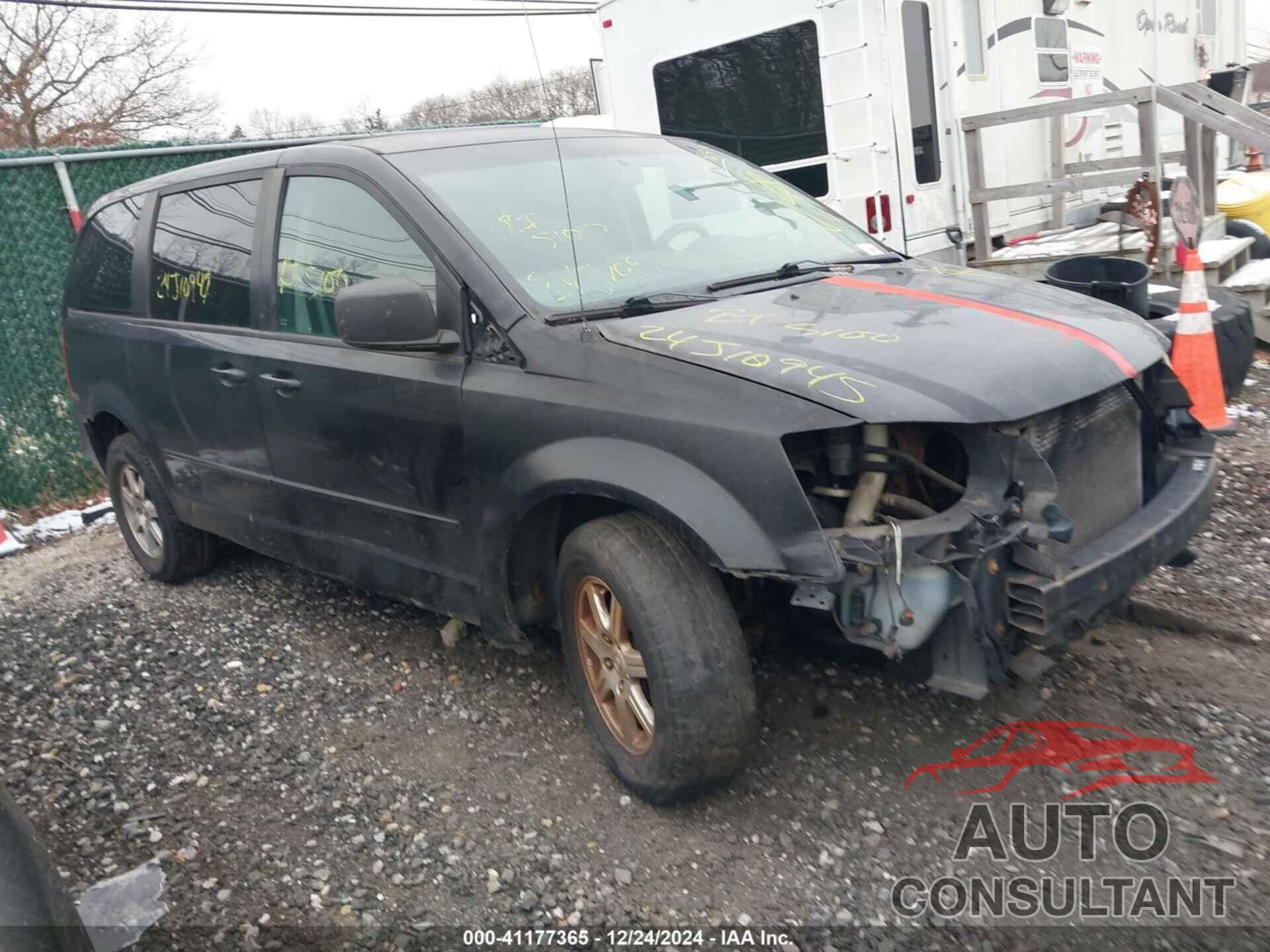 DODGE GRAND CARAVAN 2009 - 2D8HN44E19R611189