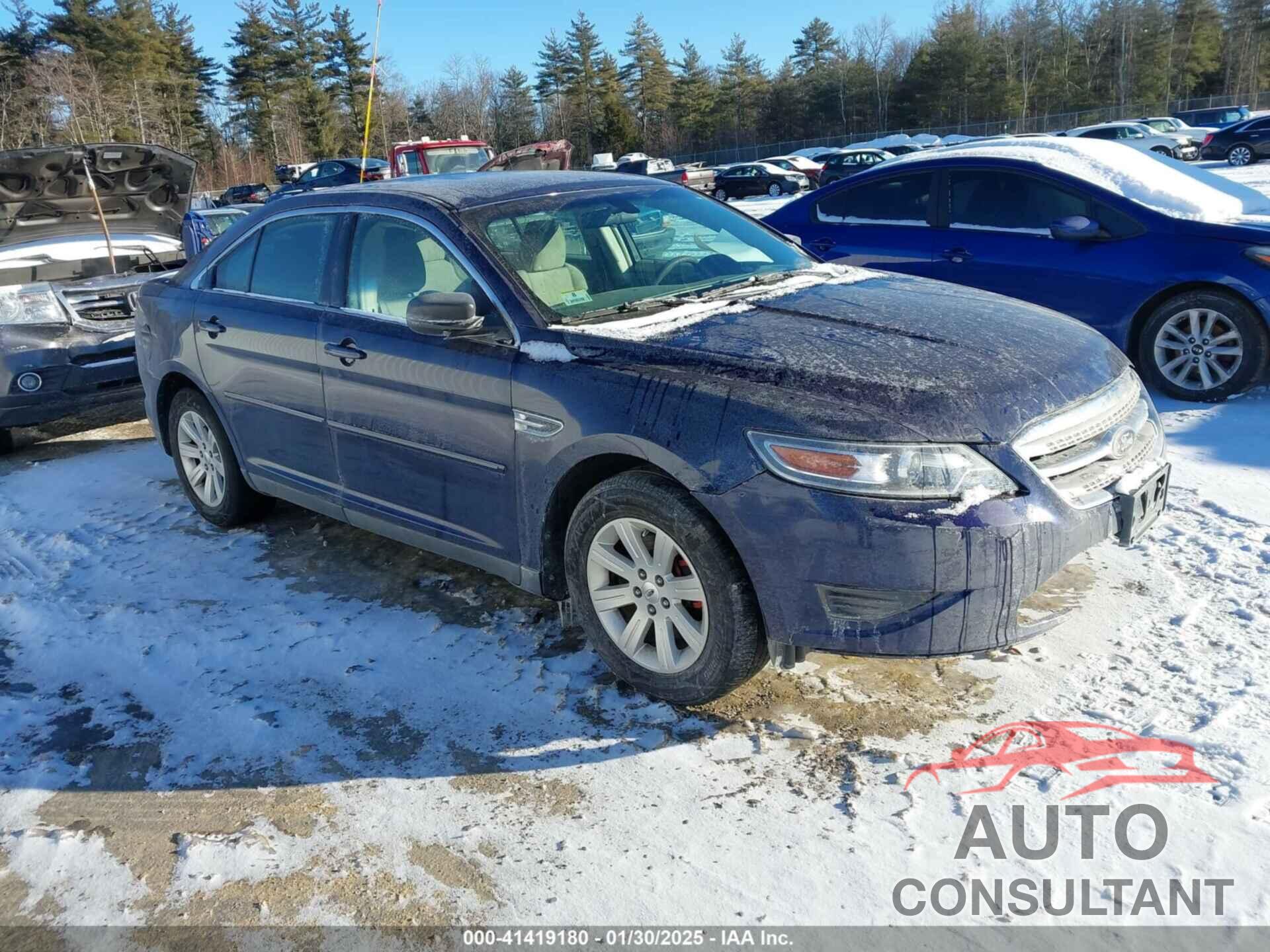 FORD TAURUS 2011 - 1FAHP2DWXBG135415