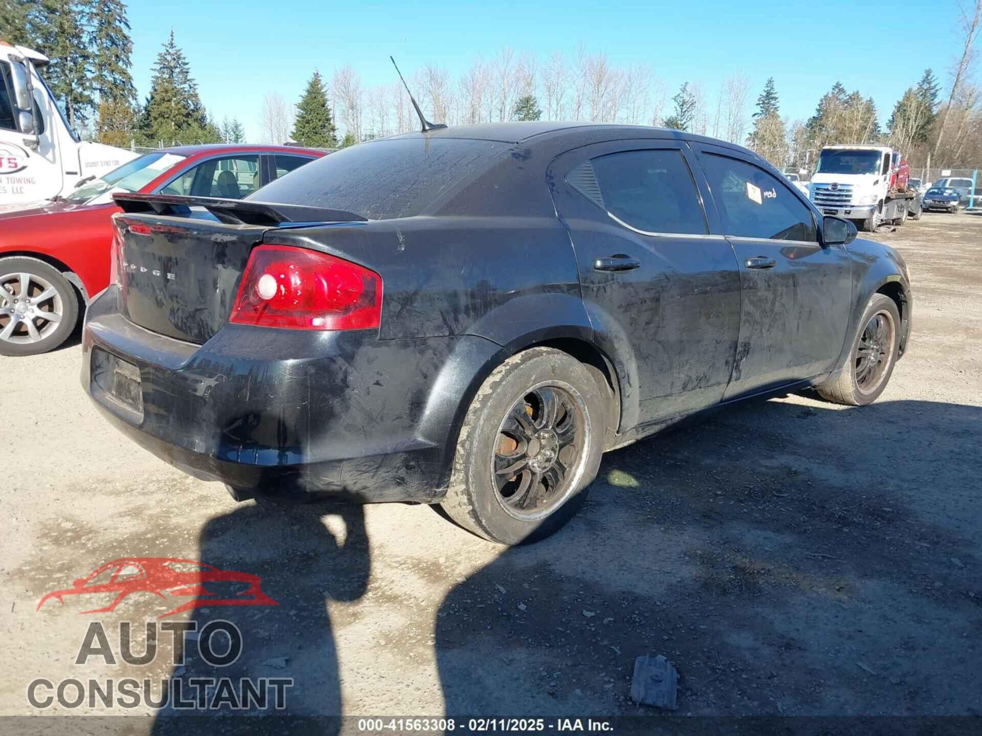 DODGE AVENGER 2011 - 1B3BD1FG3BN506503