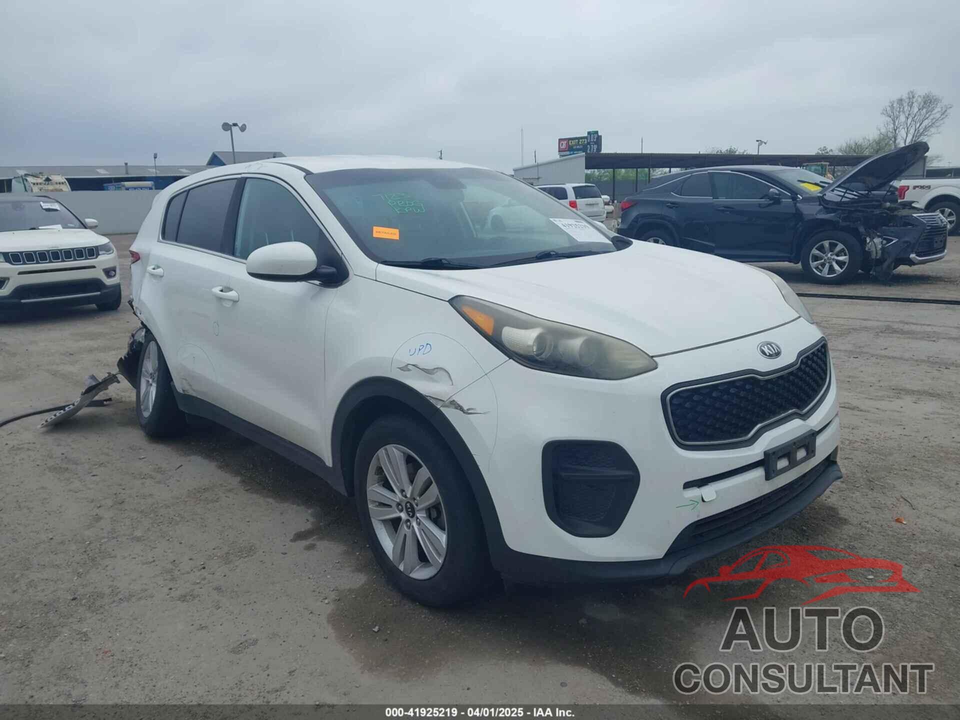 KIA SPORTAGE 2018 - KNDPM3AC6J7445672