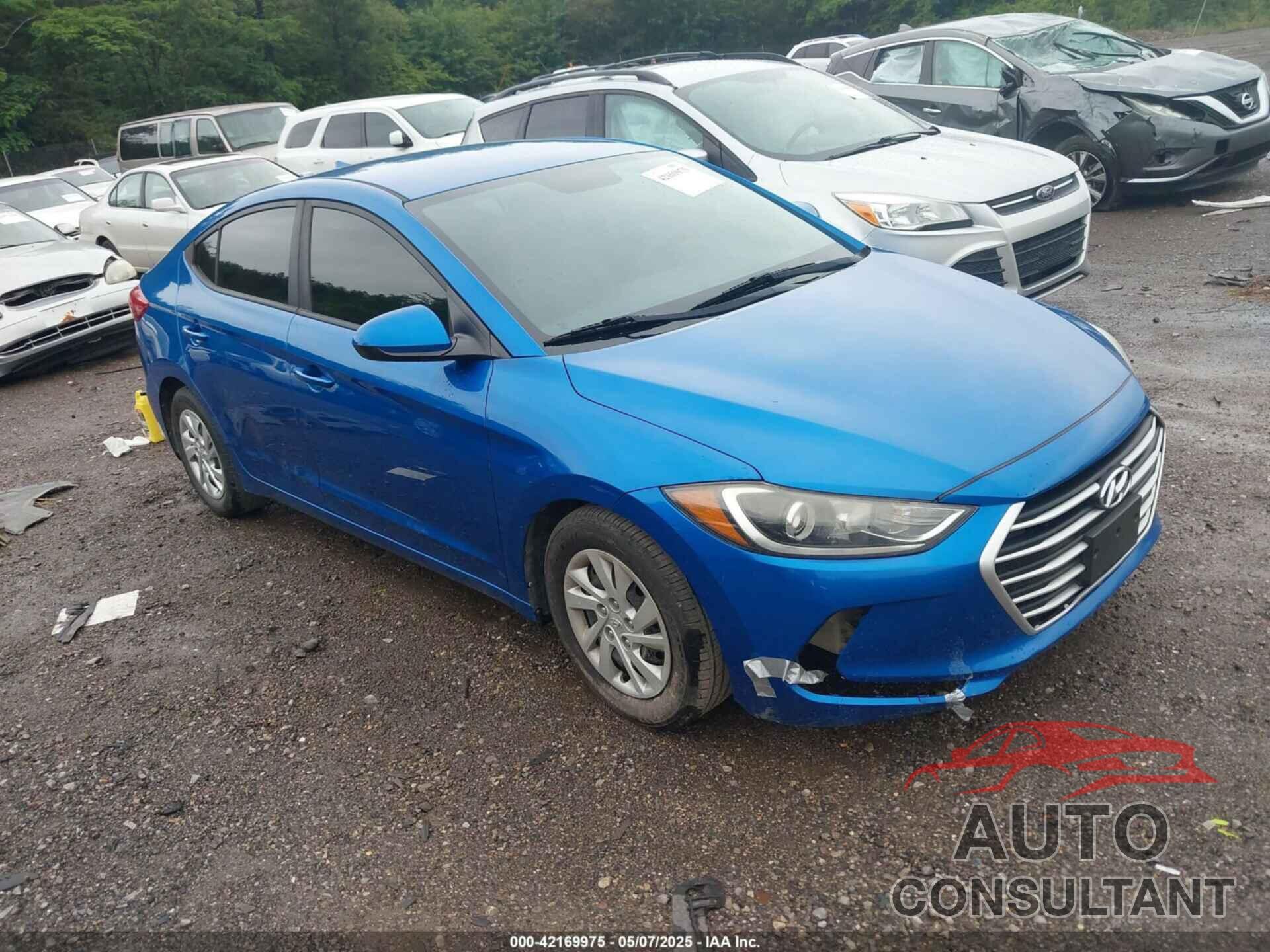 HYUNDAI ELANTRA 2017 - 5NPD74LF2HH204382
