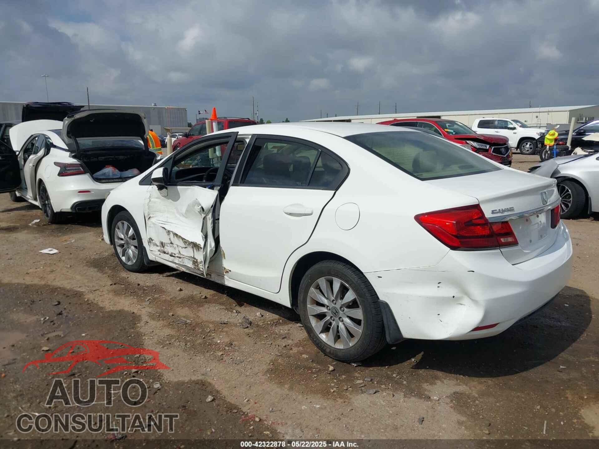 HONDA CIVIC 2013 - 19XFB2F85DE003227