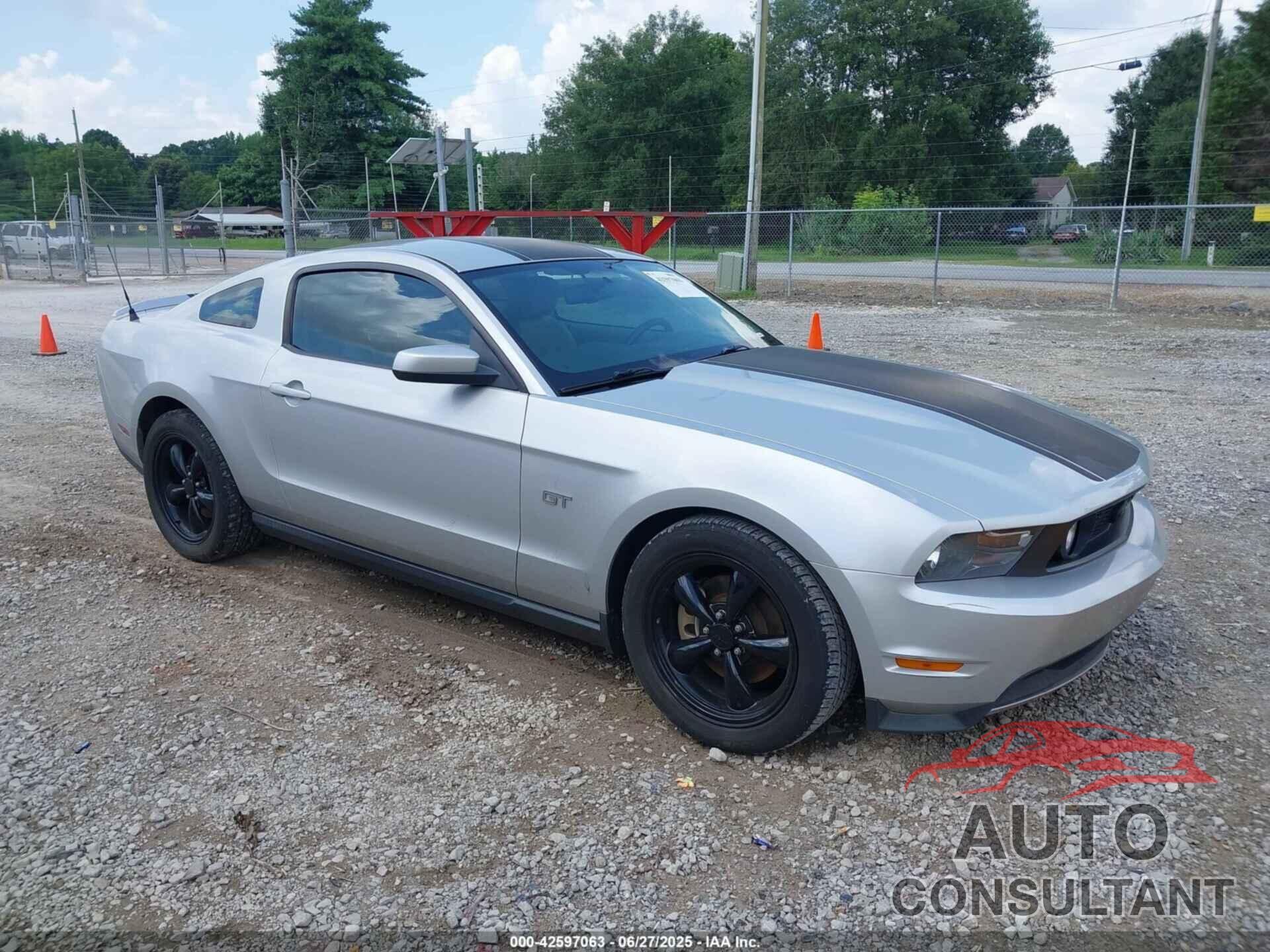 FORD MUSTANG 2010 - 1ZVBP8CH7A5181037