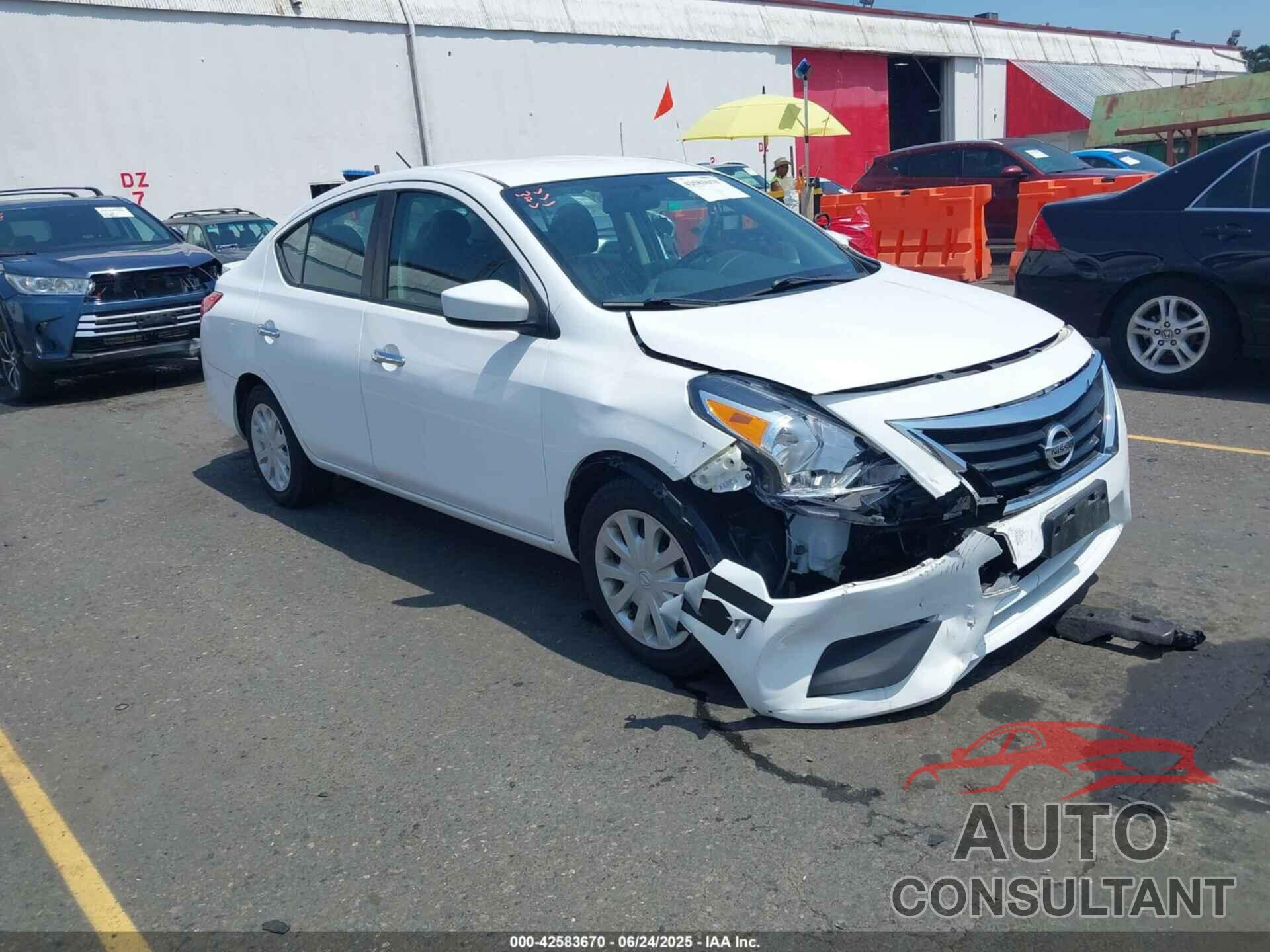 NISSAN VERSA 2018 - 3N1CN7APXJL886094