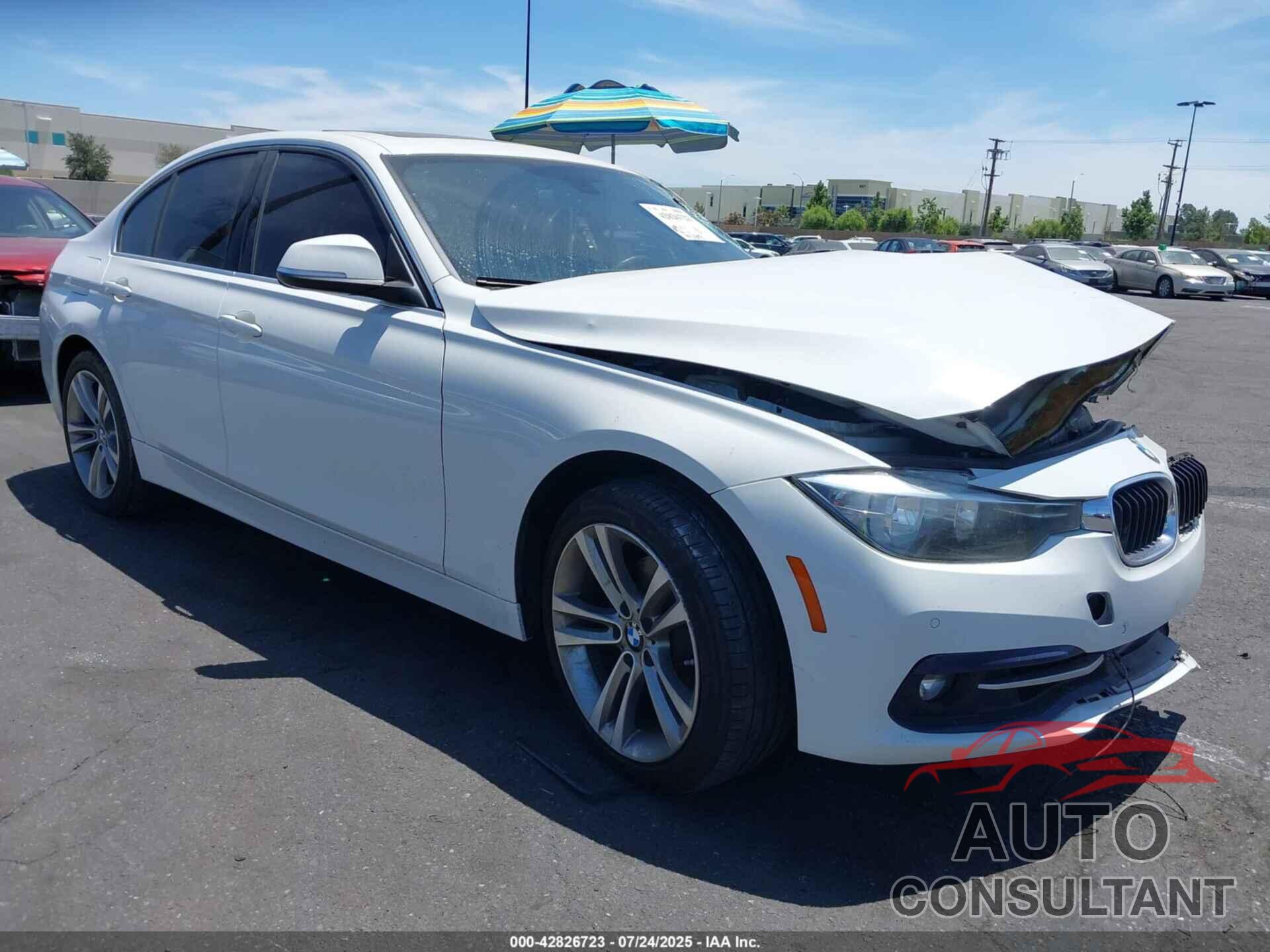 BMW 330I 2017 - WBA8B9G32HNU55297