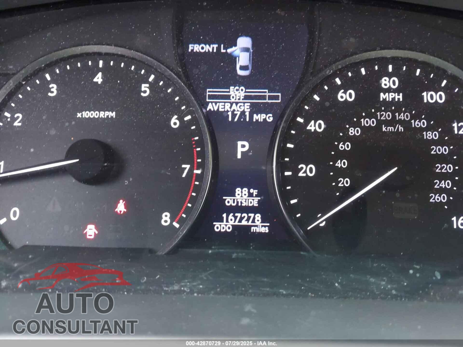 LEXUS LS 460 2014 - JTHGL5EF4E5053101
