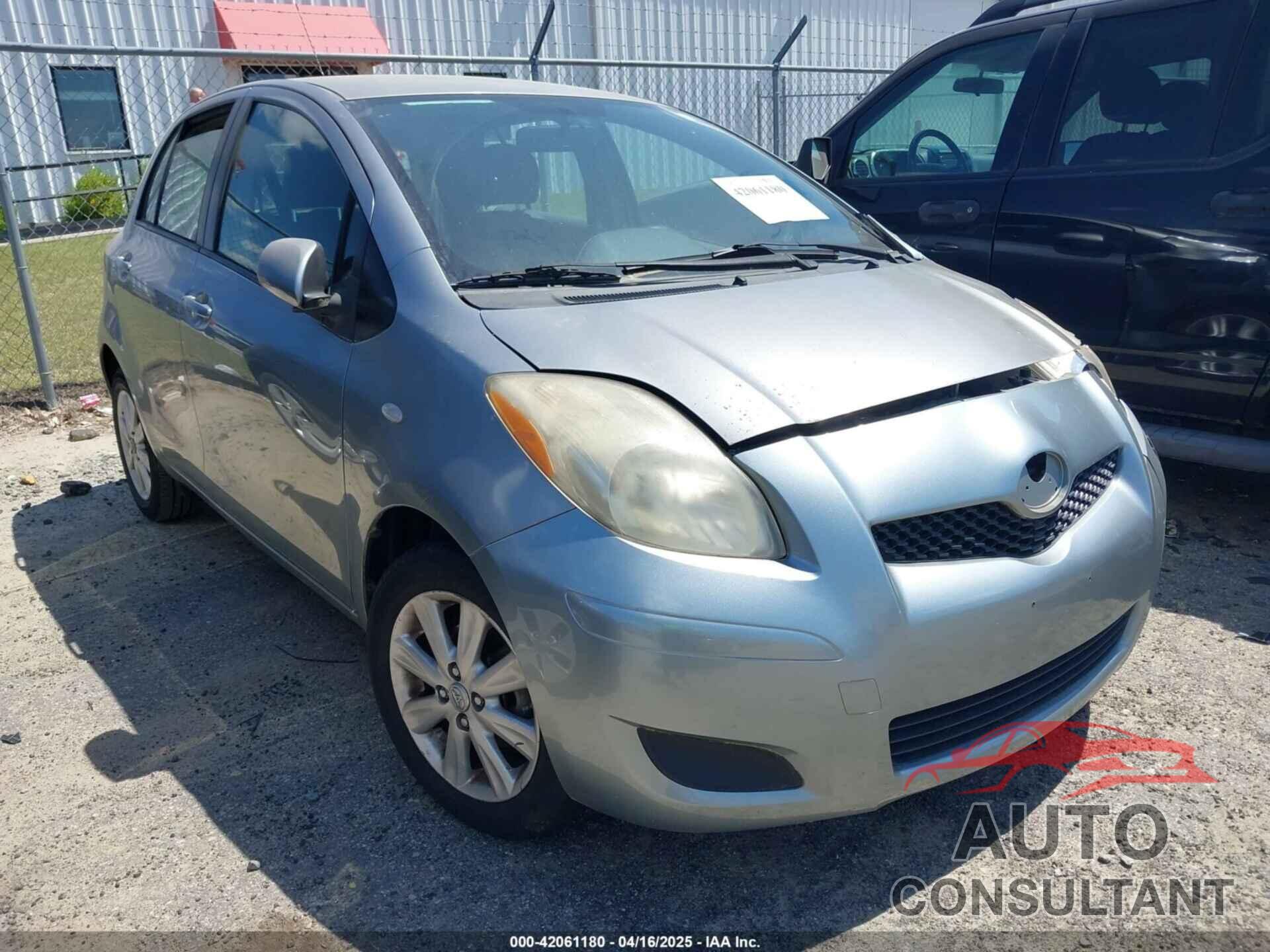 TOYOTA YARIS 2009 - JTDKT903795267473
