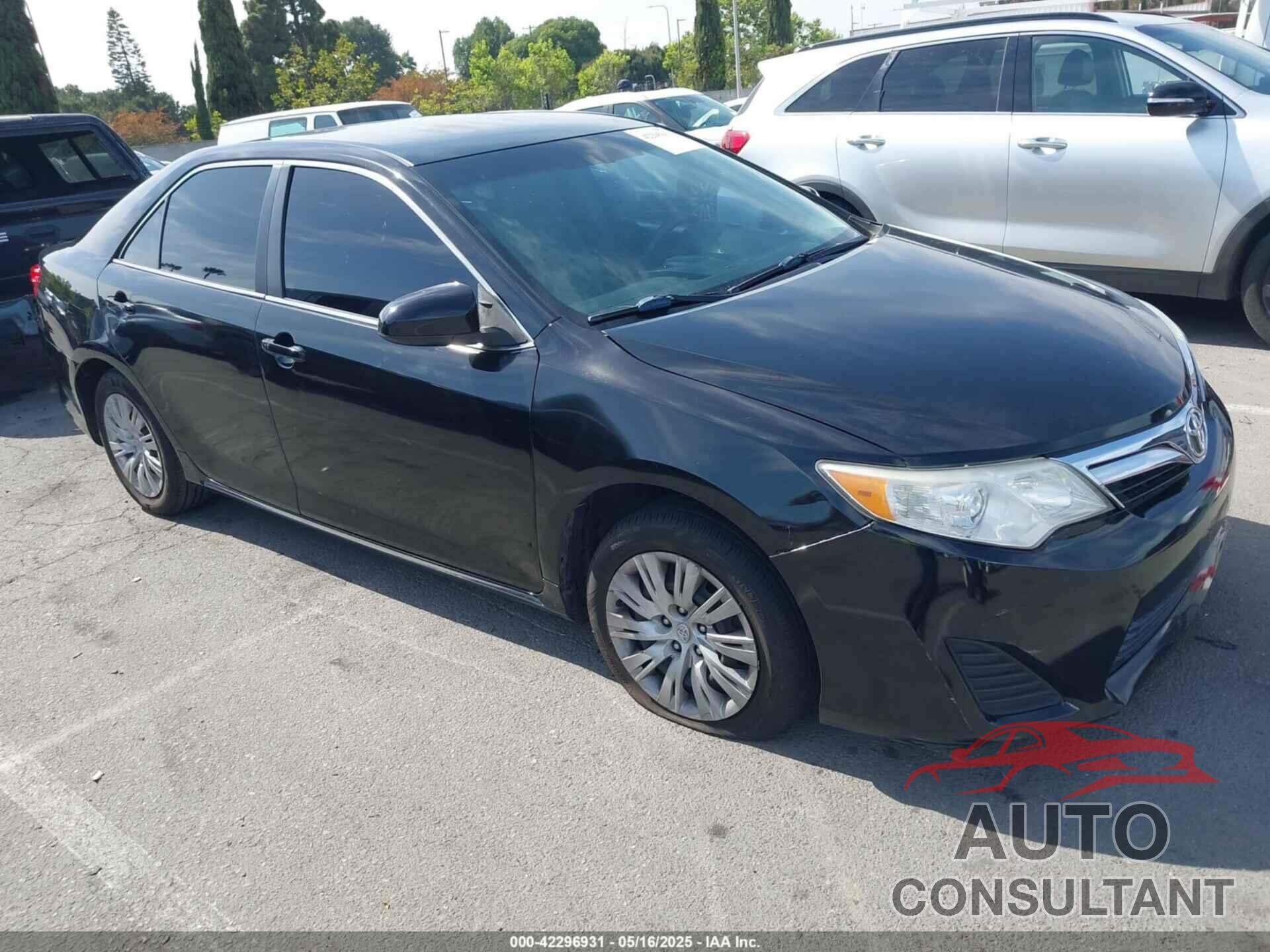 TOYOTA CAMRY 2012 - 4T4BF1FK9CR163525