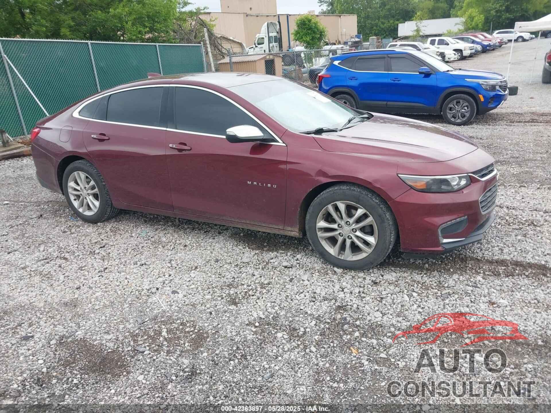 CHEVROLET MALIBU 2016 - 1G1ZE5ST8GF237655
