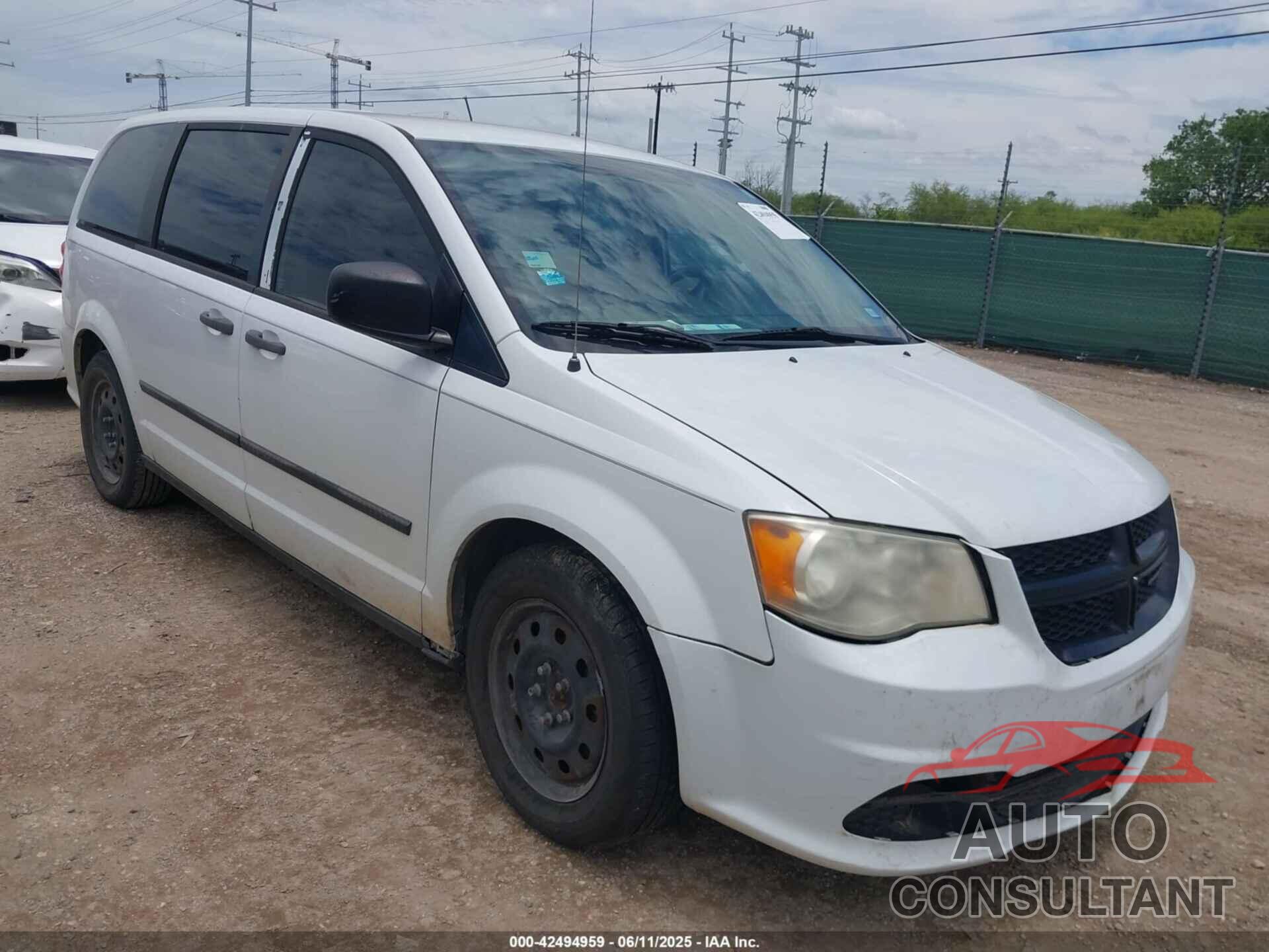 DODGE GRAND CARAVAN 2014 - 2C4RDGBG8ER417572