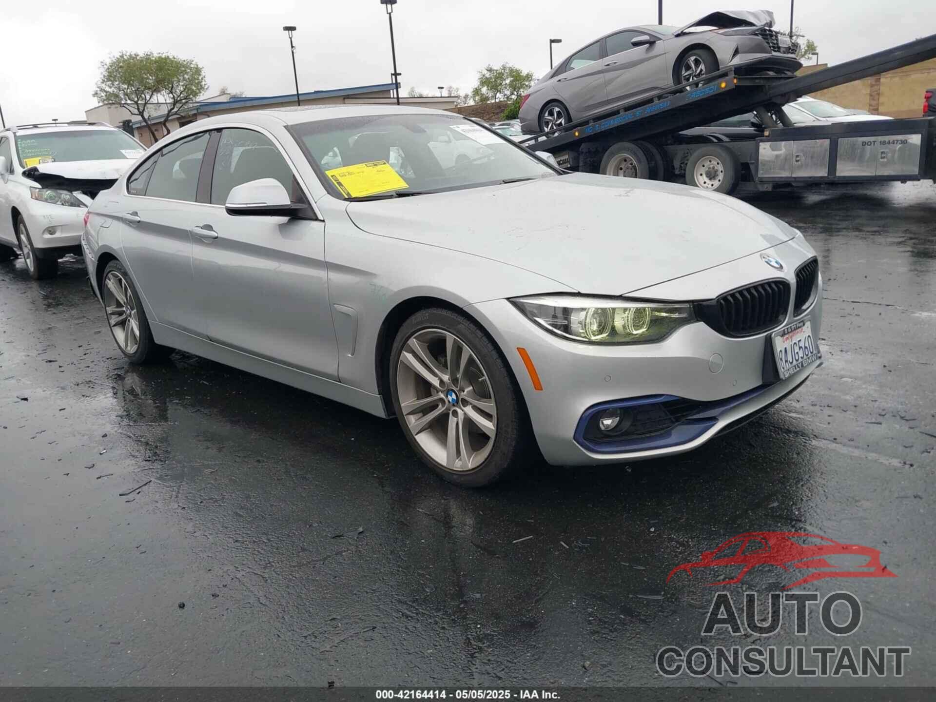 BMW 430I GRAN COUPE 2018 - WBA4J1C54JBG77067