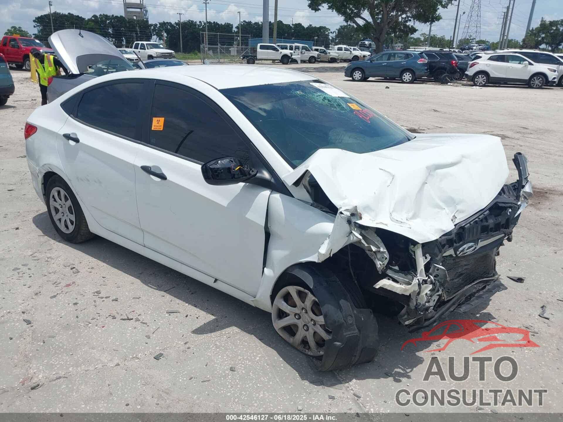 HYUNDAI ACCENT 2012 - KMHCT4AE3CU107817