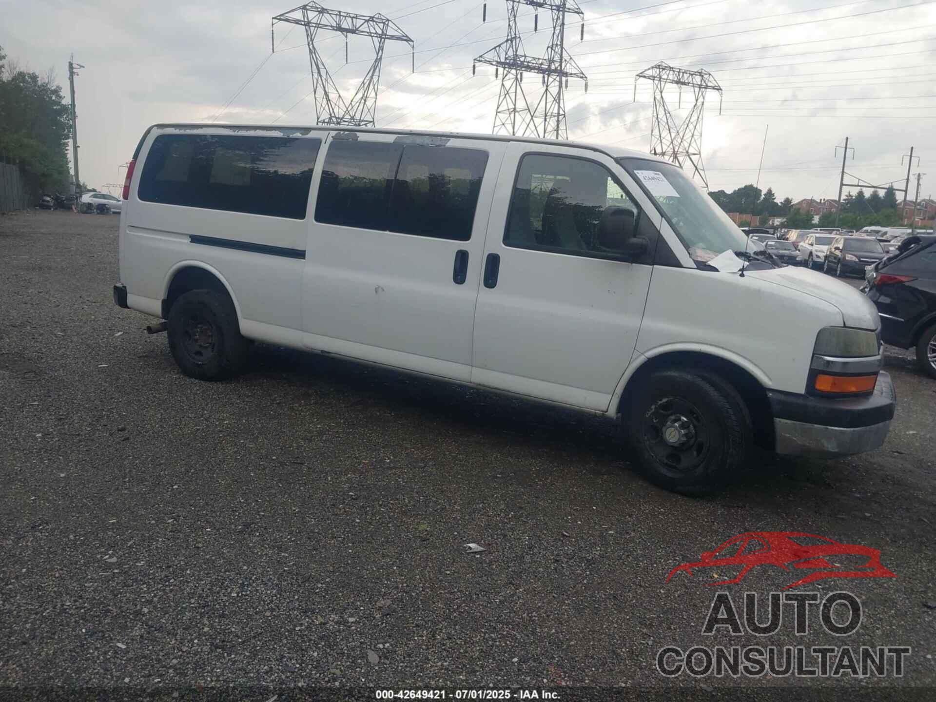 CHEVROLET EXPRESS 3500 2011 - 1GAZG1FG3B1143835
